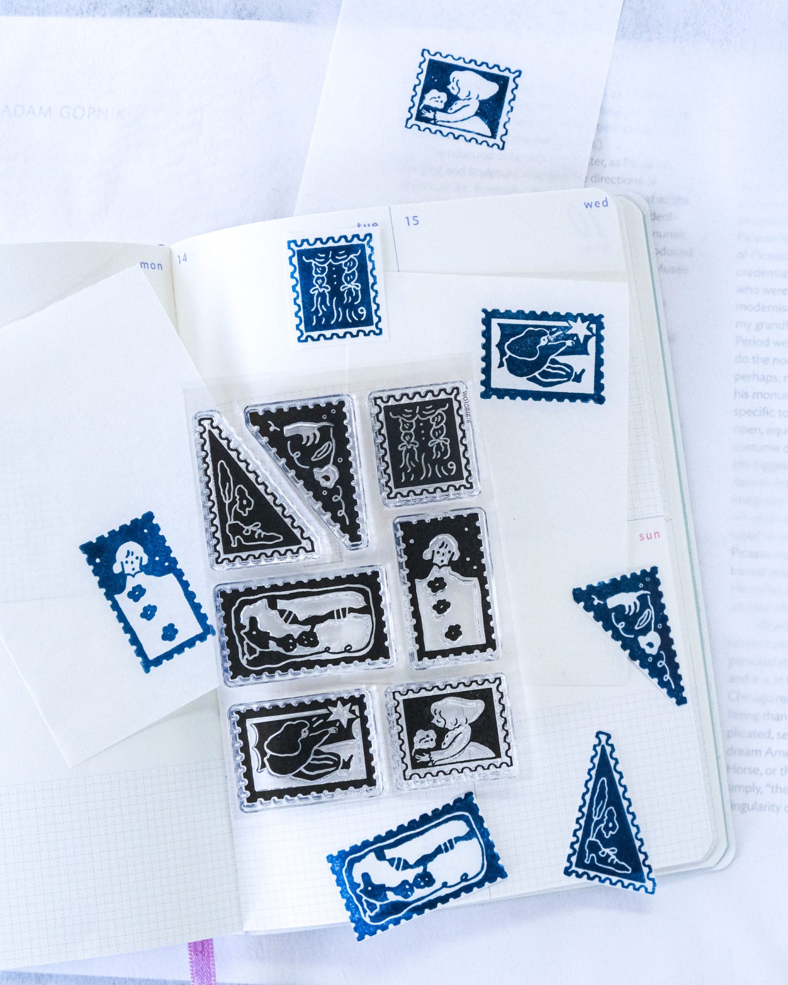 Dodolulu Clear Stamp Set – Thinking of You — gallery