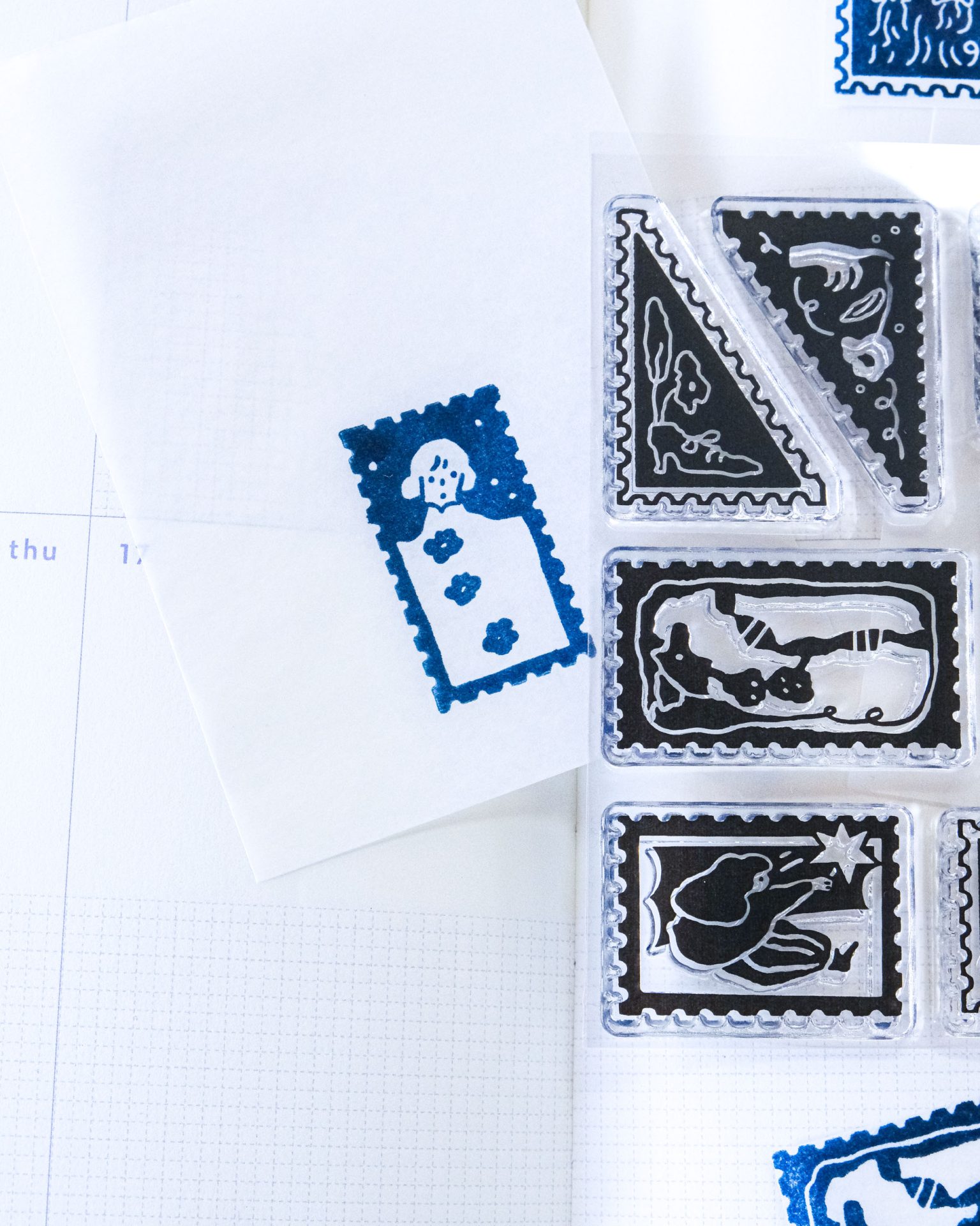 Dodolulu Clear Stamp Set – Thinking of You — gallery