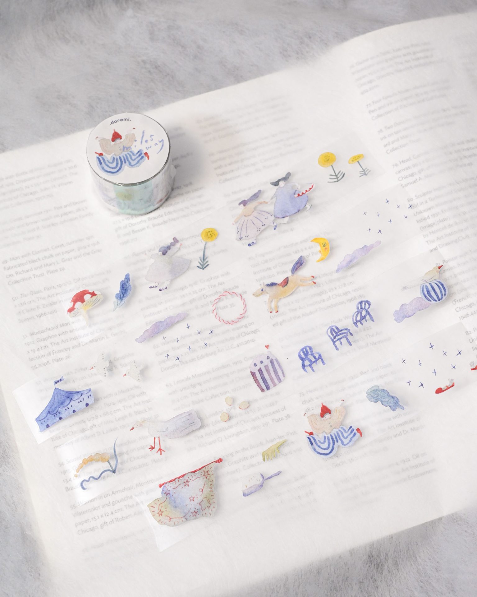 Dodolulu Kiss-cut PET Tape – Miles Away