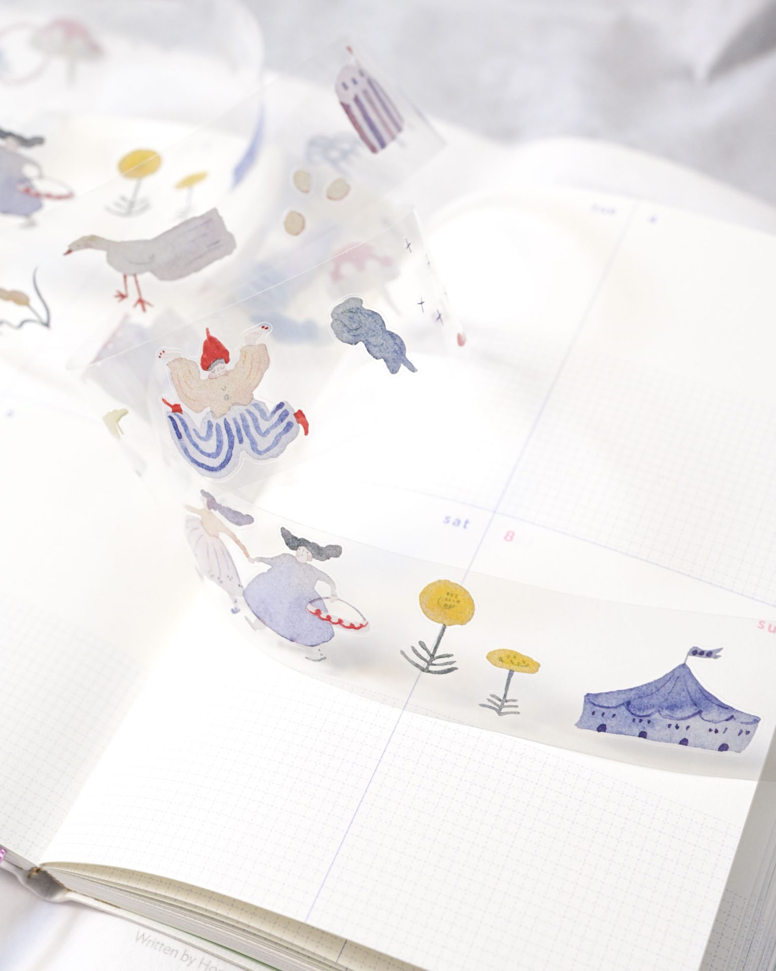 Dodolulu Kiss-cut PET Tape – Miles Away — gallery