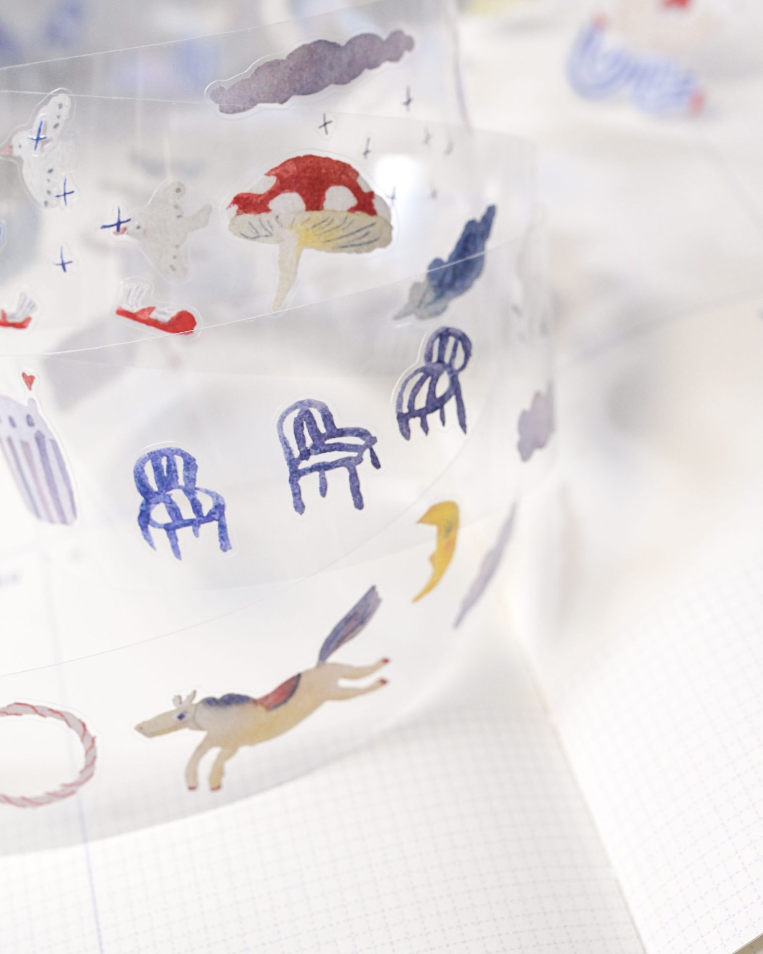 Dodolulu Kiss-cut PET Tape – Miles Away — gallery