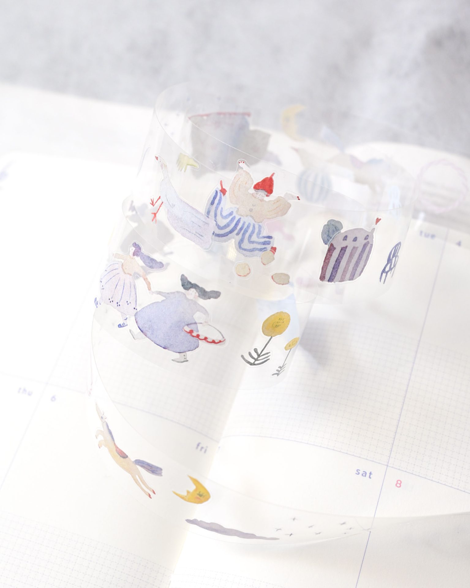 Dodolulu Kiss-cut PET Tape – Miles Away — gallery