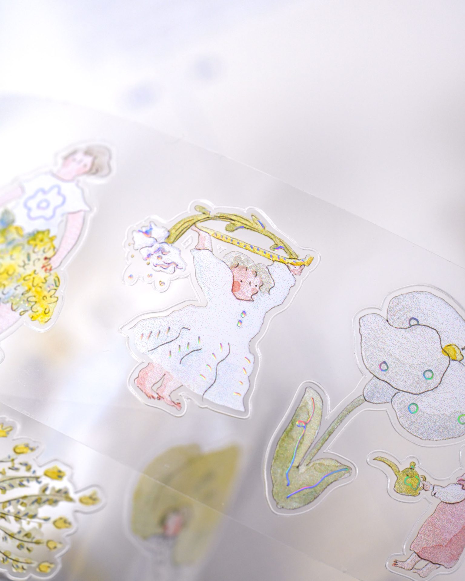 Dodolulu Kiss-cut PET Tape – Nestled in Green — gallery