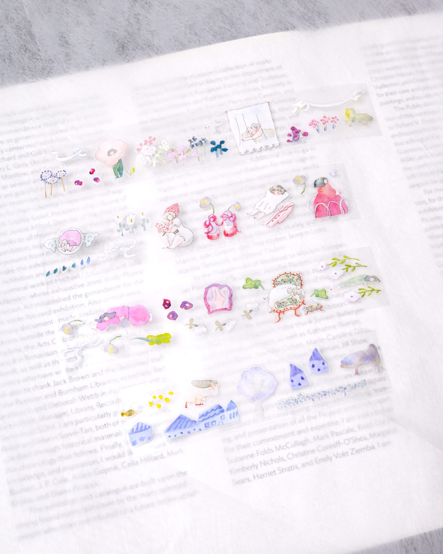 Dodolulu Kiss-cut PET Tape – When Birds Sing
