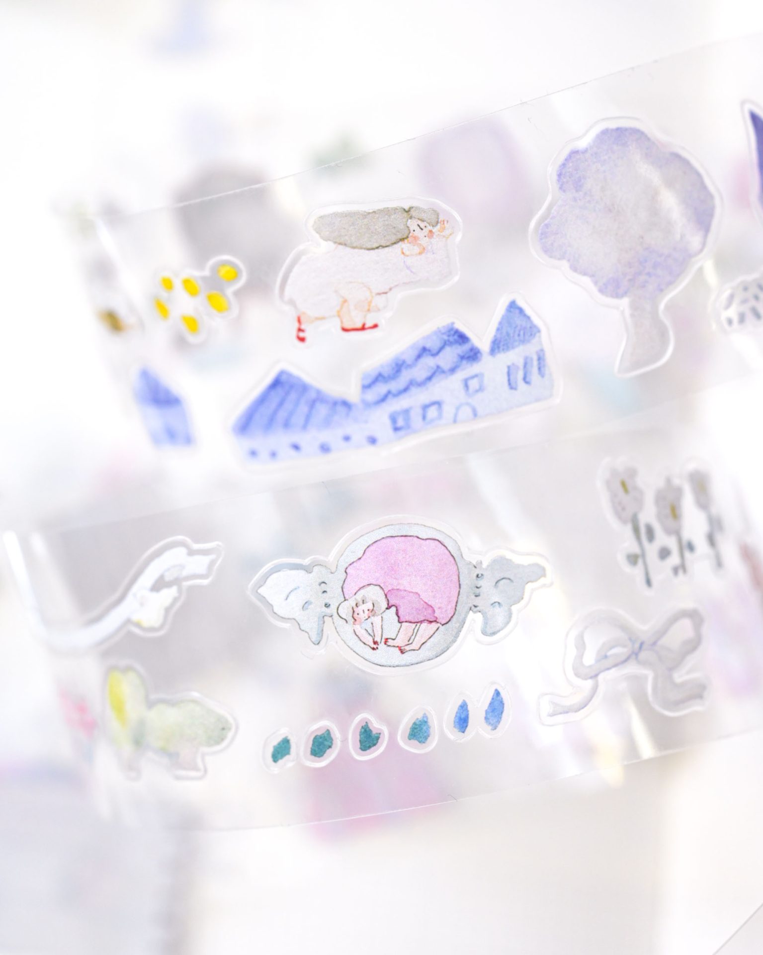 Dodolulu Kiss-cut PET Tape – When Birds Sing — gallery