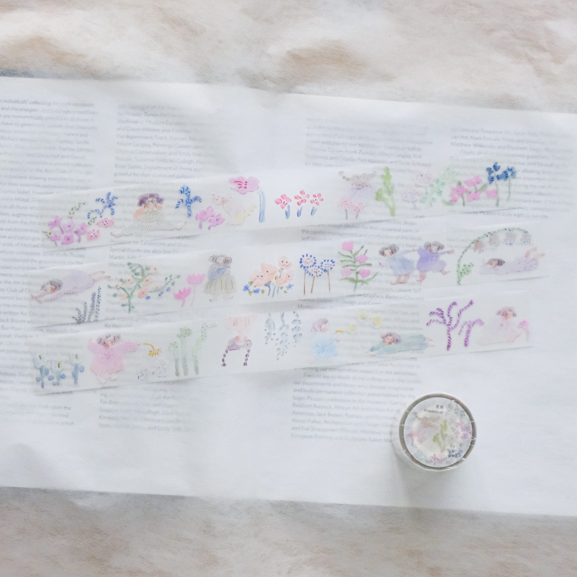 Dodolulu Matte PET Tape – In Search of — gallery