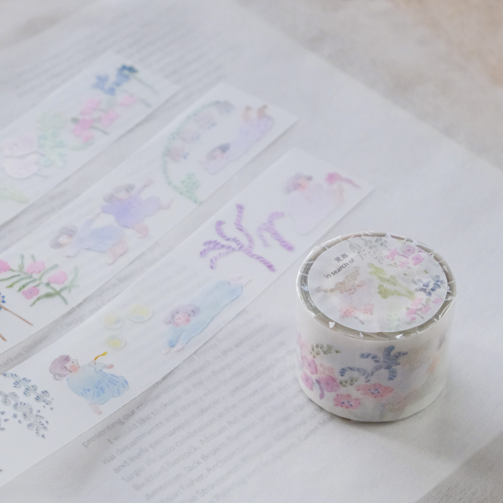 Dodolulu Matte PET Tape – In Search of — gallery