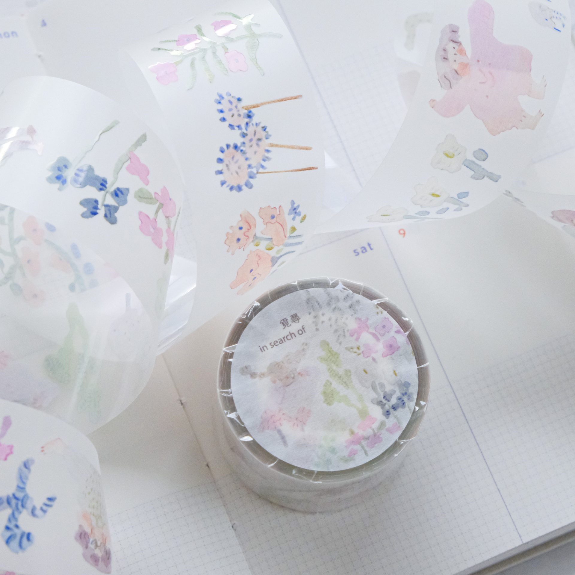 Dodolulu Matte PET Tape – In Search of — gallery