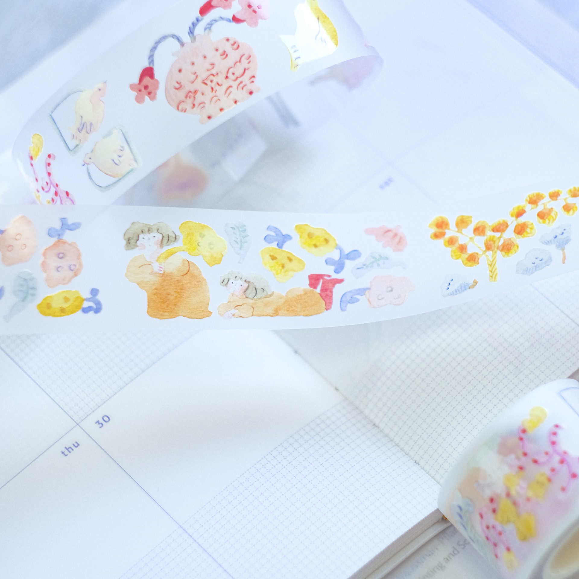 Dodolulu Matte PET Tape – Indulgence — gallery