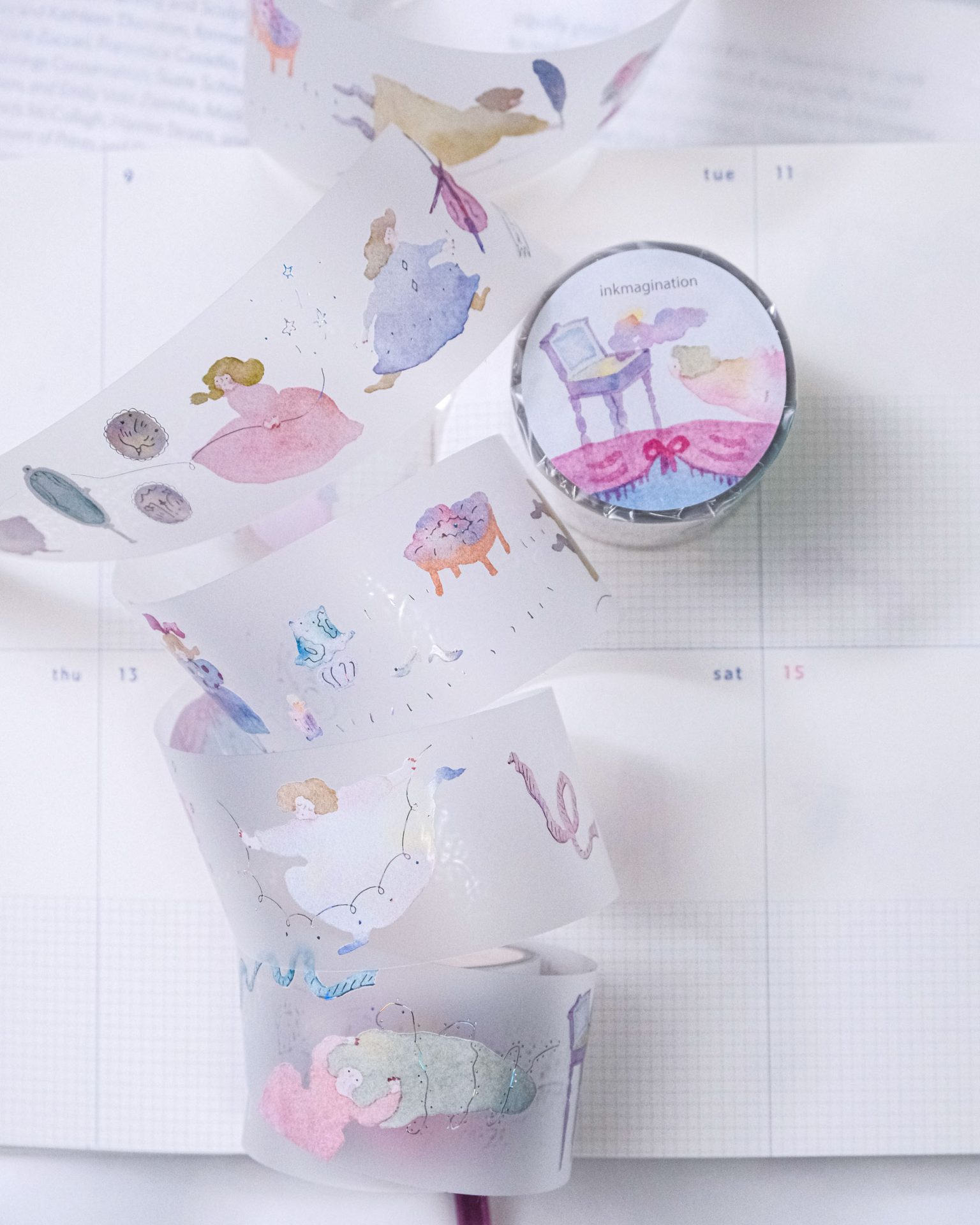 Dodolulu Matte PET Tape – Inkmagination — gallery