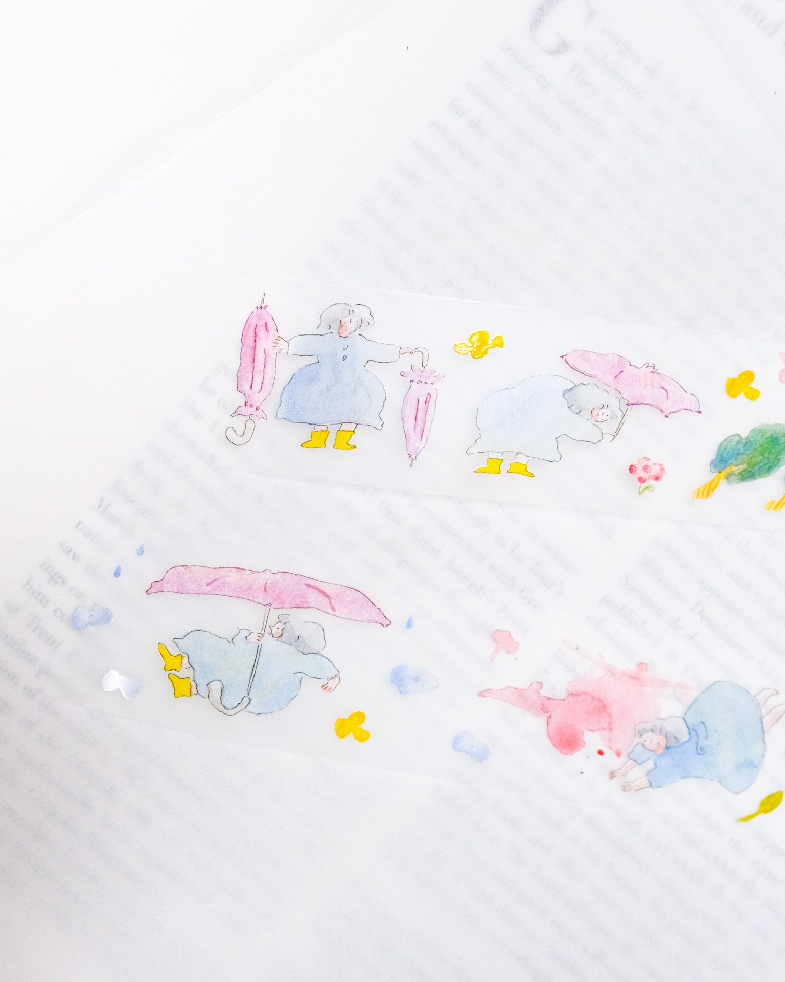 Dodolulu Matte PET Tape – Pitter-patter — gallery