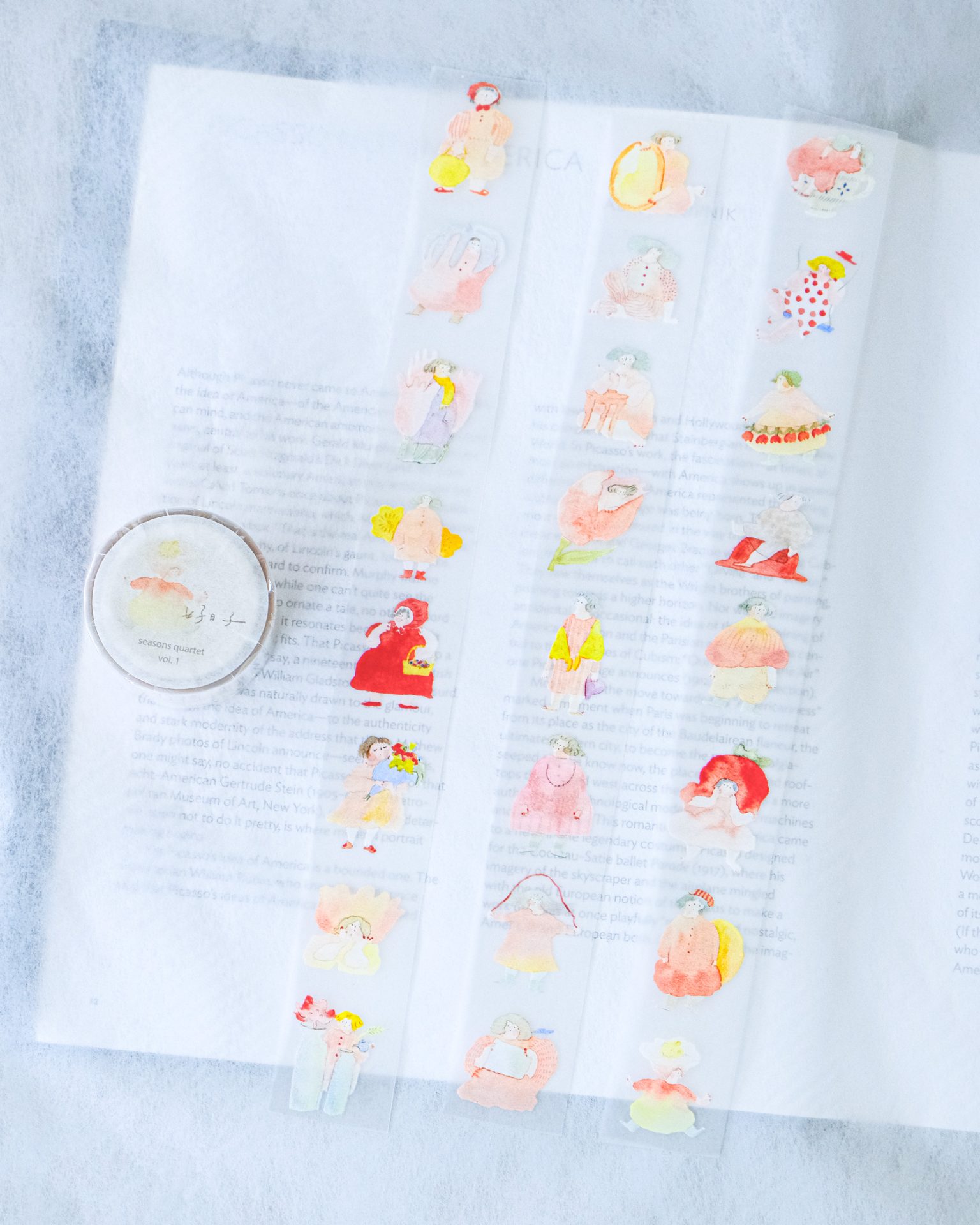 Dodolulu Matte PET Tape – Seasons Quartet vol.1 — gallery