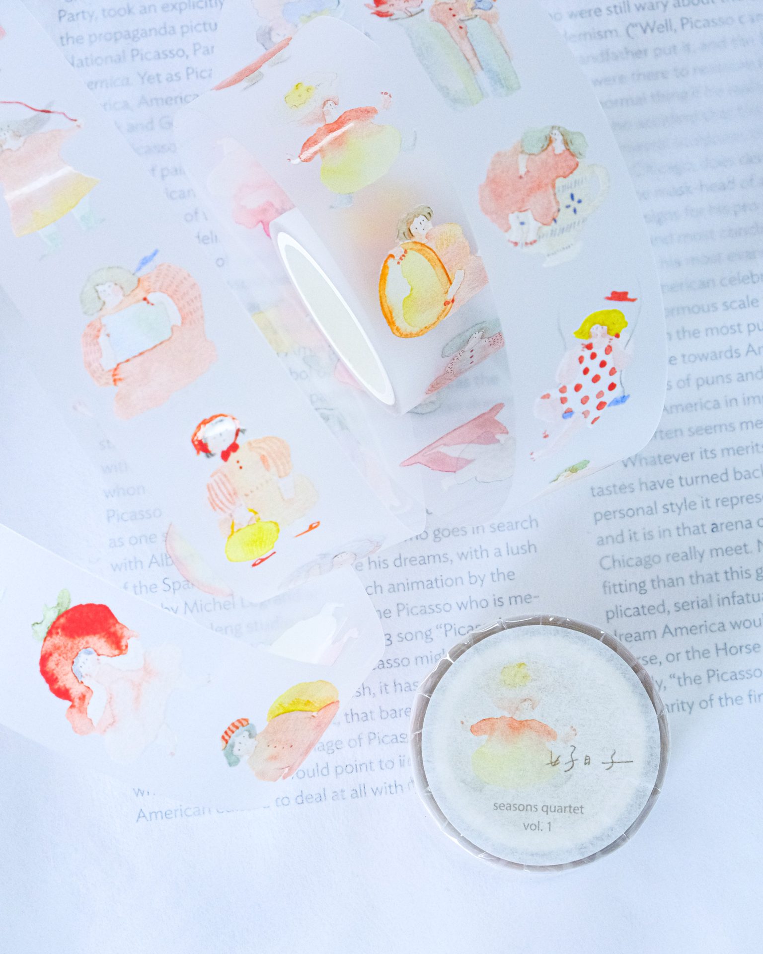 Dodolulu Matte PET Tape – Seasons Quartet vol.1 — gallery