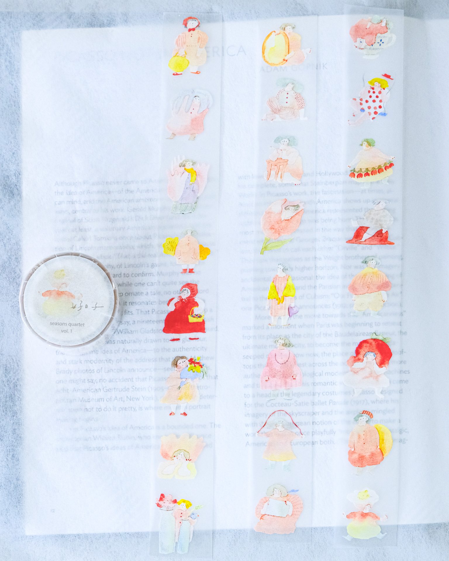 Dodolulu Matte PET Tape – Seasons Quartet vol.1 — gallery