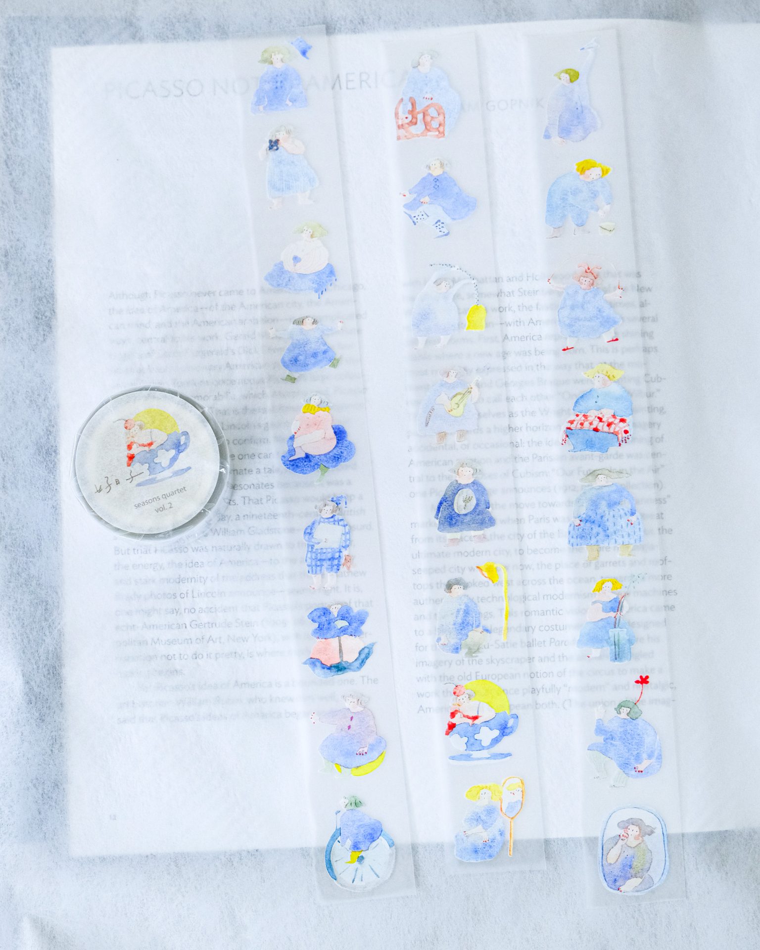 Dodolulu Matte PET Tape – Seasons Quartet vol.2 — gallery