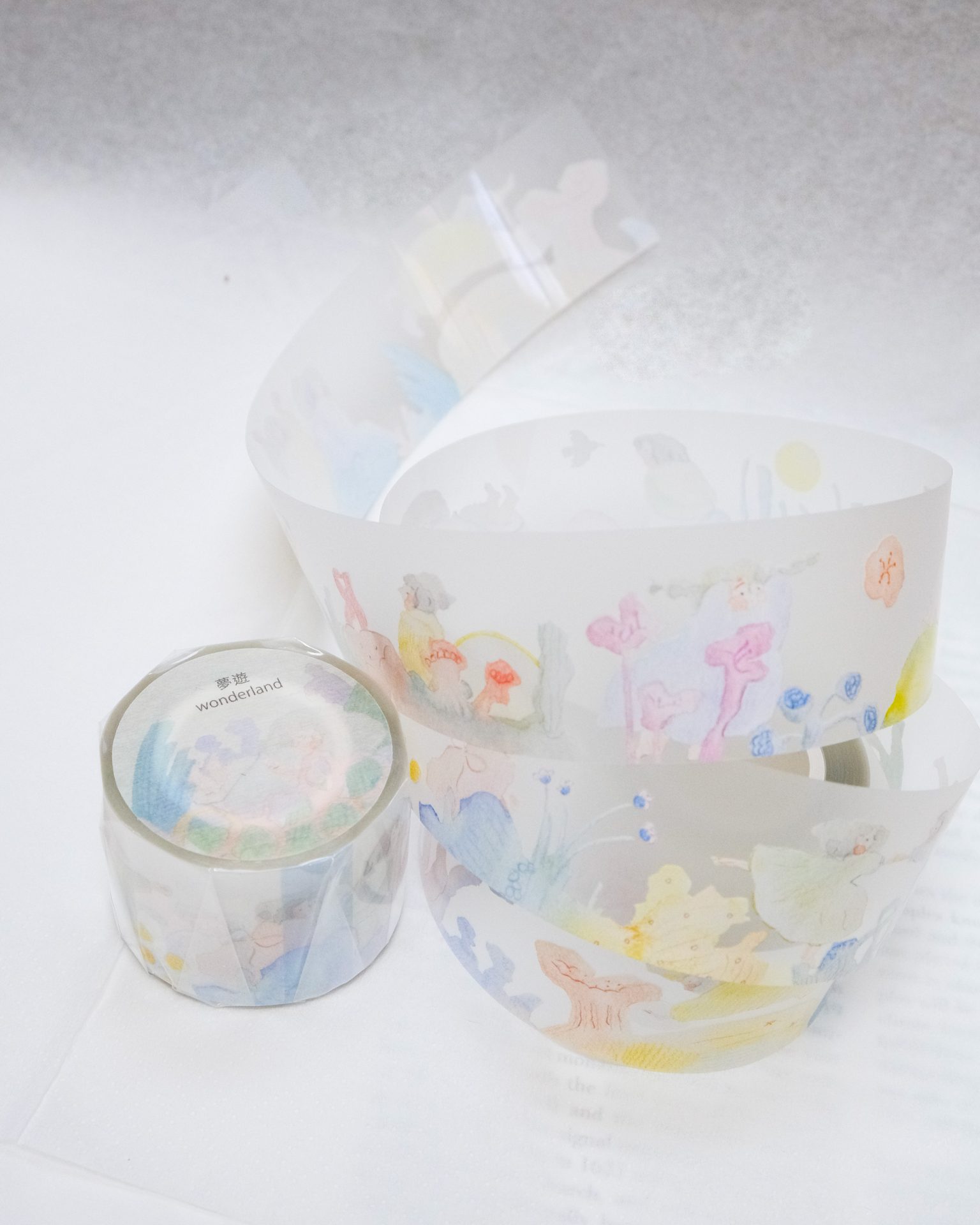 Dodolulu Matte PET Tape – Wonderland — gallery
