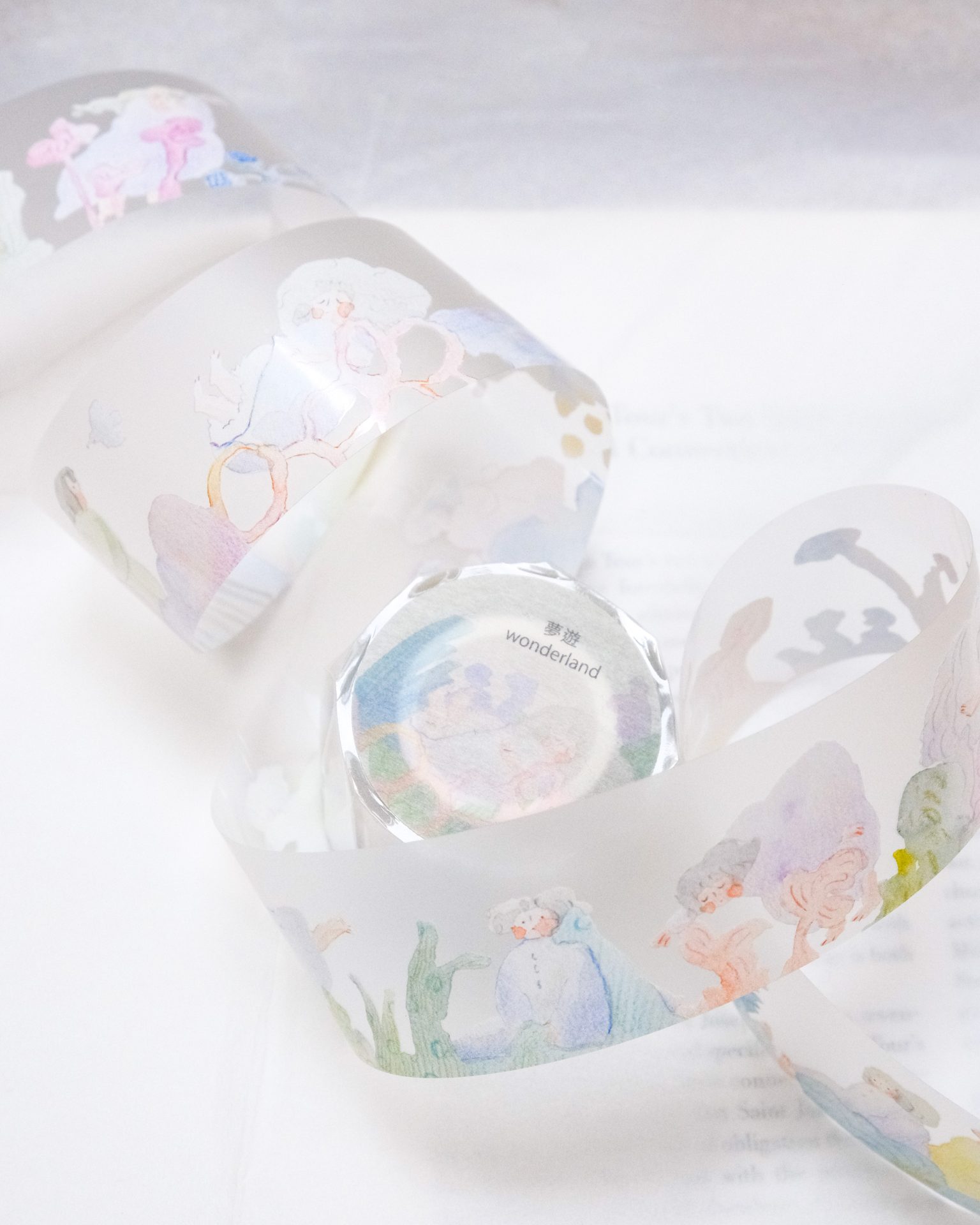 Dodolulu Matte PET Tape – Wonderland — gallery