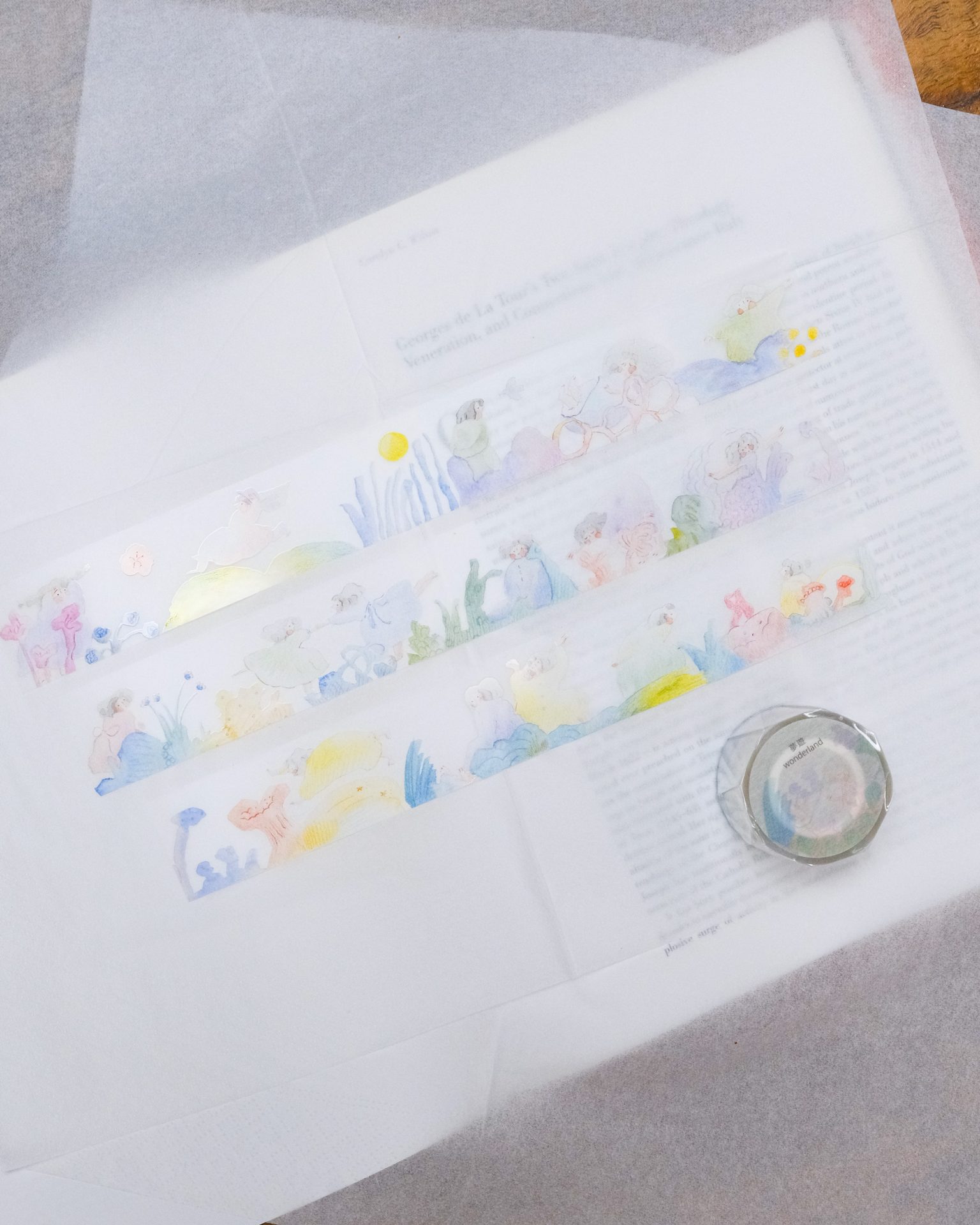 Dodolulu Matte PET Tape – Wonderland — gallery