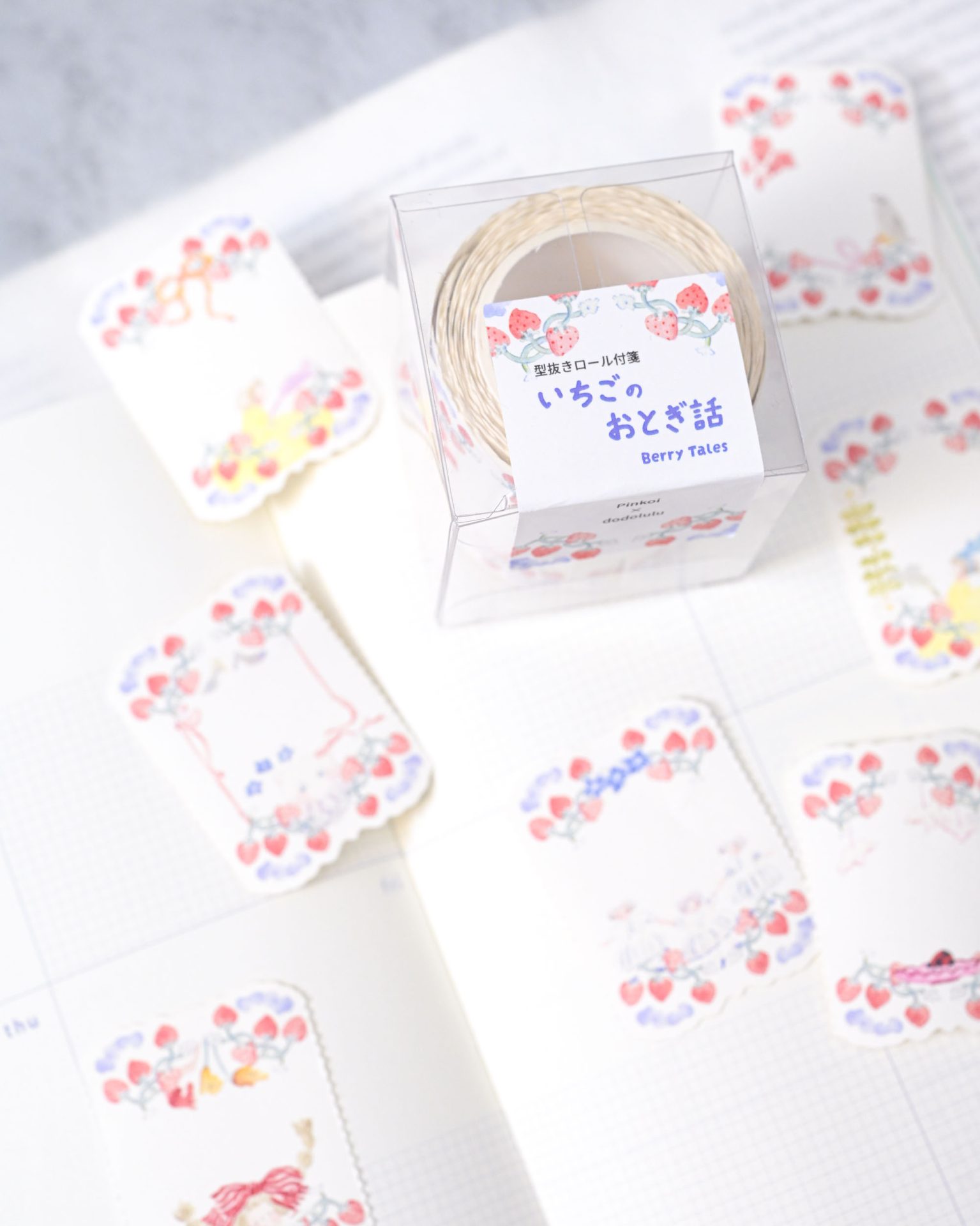 Dodolulu Memo Sticker Roll – Berry Tales