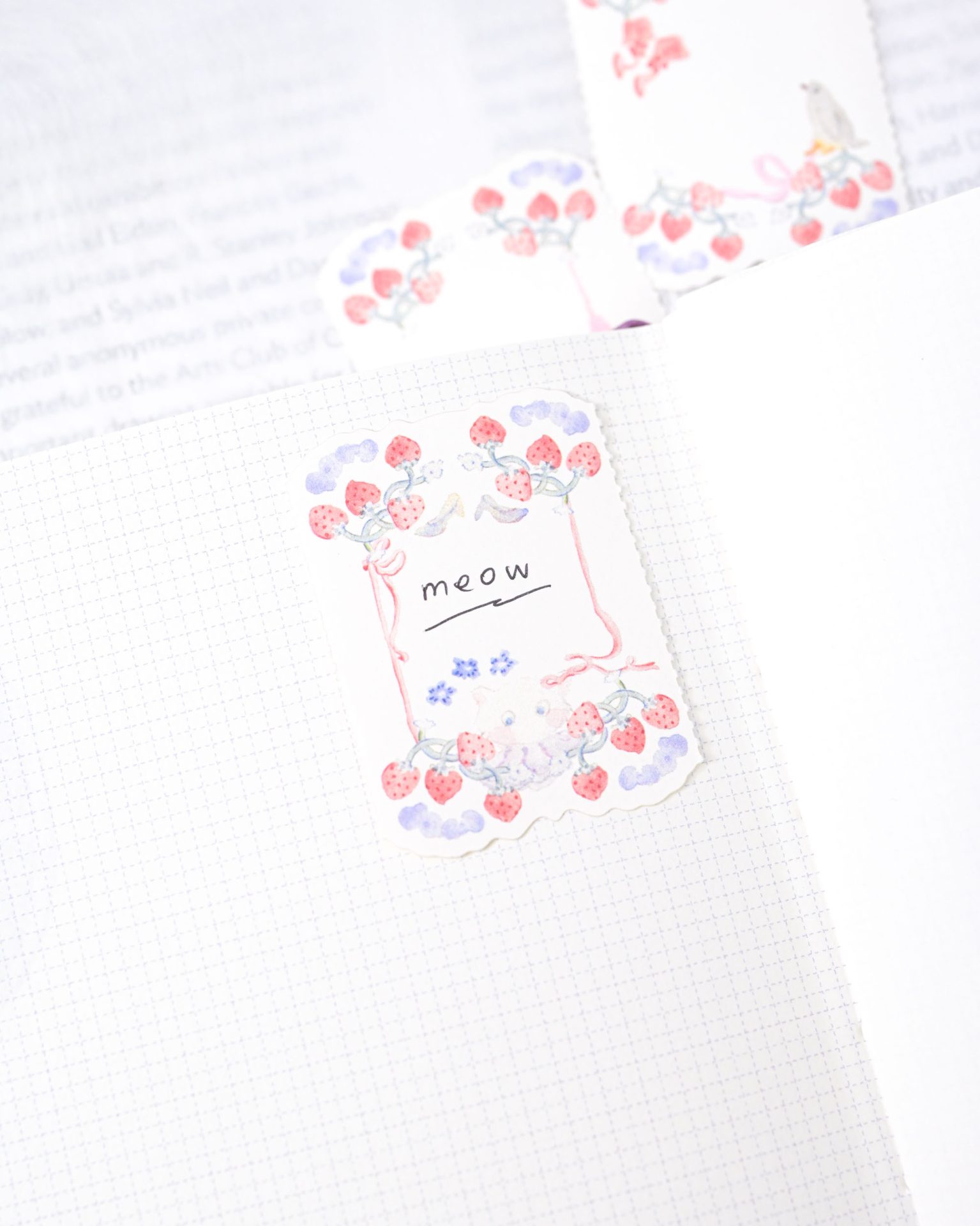Dodolulu Memo Sticker Roll – Berry Tales — gallery
