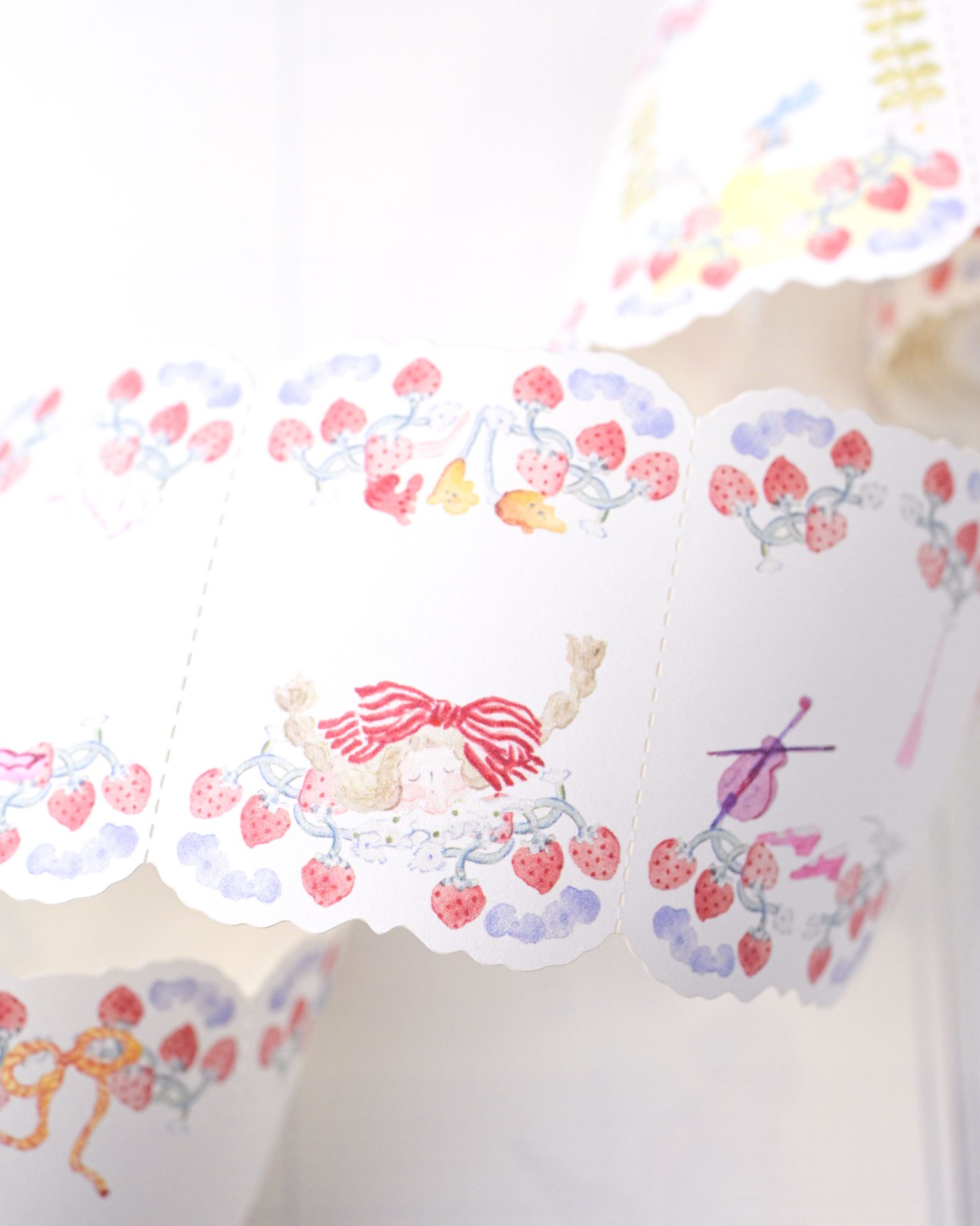 Dodolulu Memo Sticker Roll – Berry Tales — gallery
