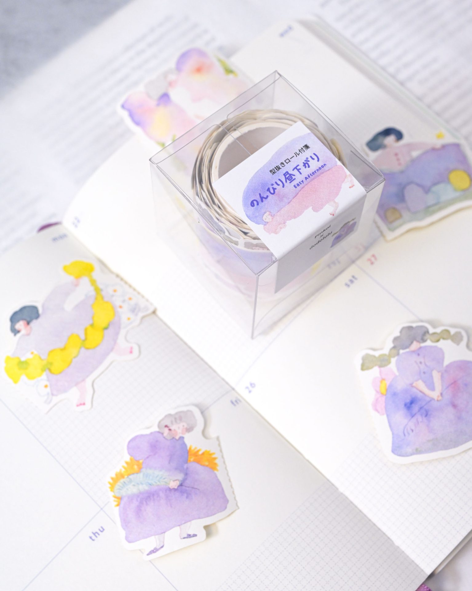 Dodolulu Memo Sticker Roll – Easy Afternoon