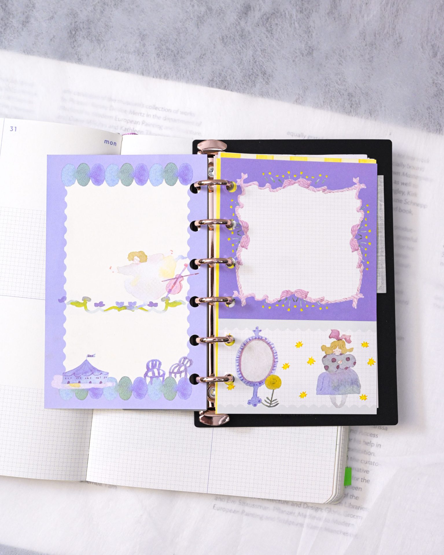 Dodolulu Mini 6 Notebook Refills – Night Dance — gallery