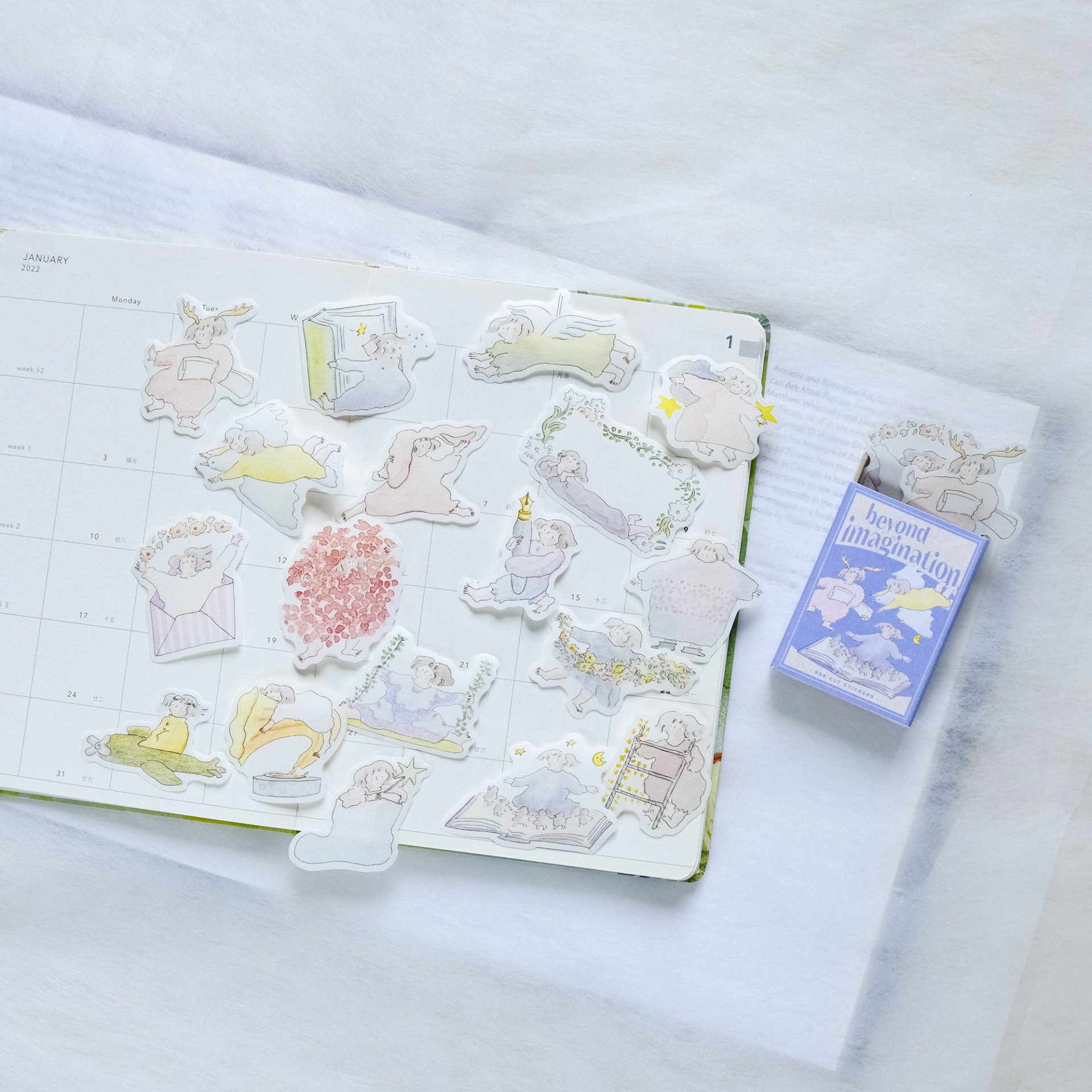 Dodolulu Sticker Flakes – Matchbox 06 Beyond Imagination