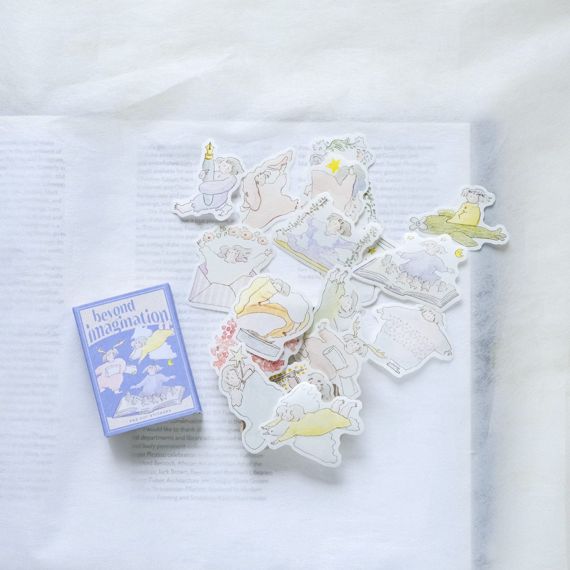 Dodolulu Sticker Flakes – Matchbox 06 Beyond Imagination — gallery