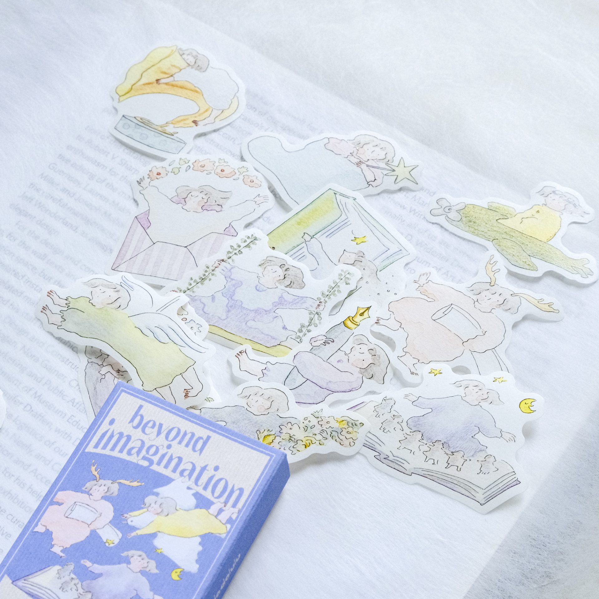 Dodolulu Sticker Flakes – Matchbox 06 Beyond Imagination — gallery