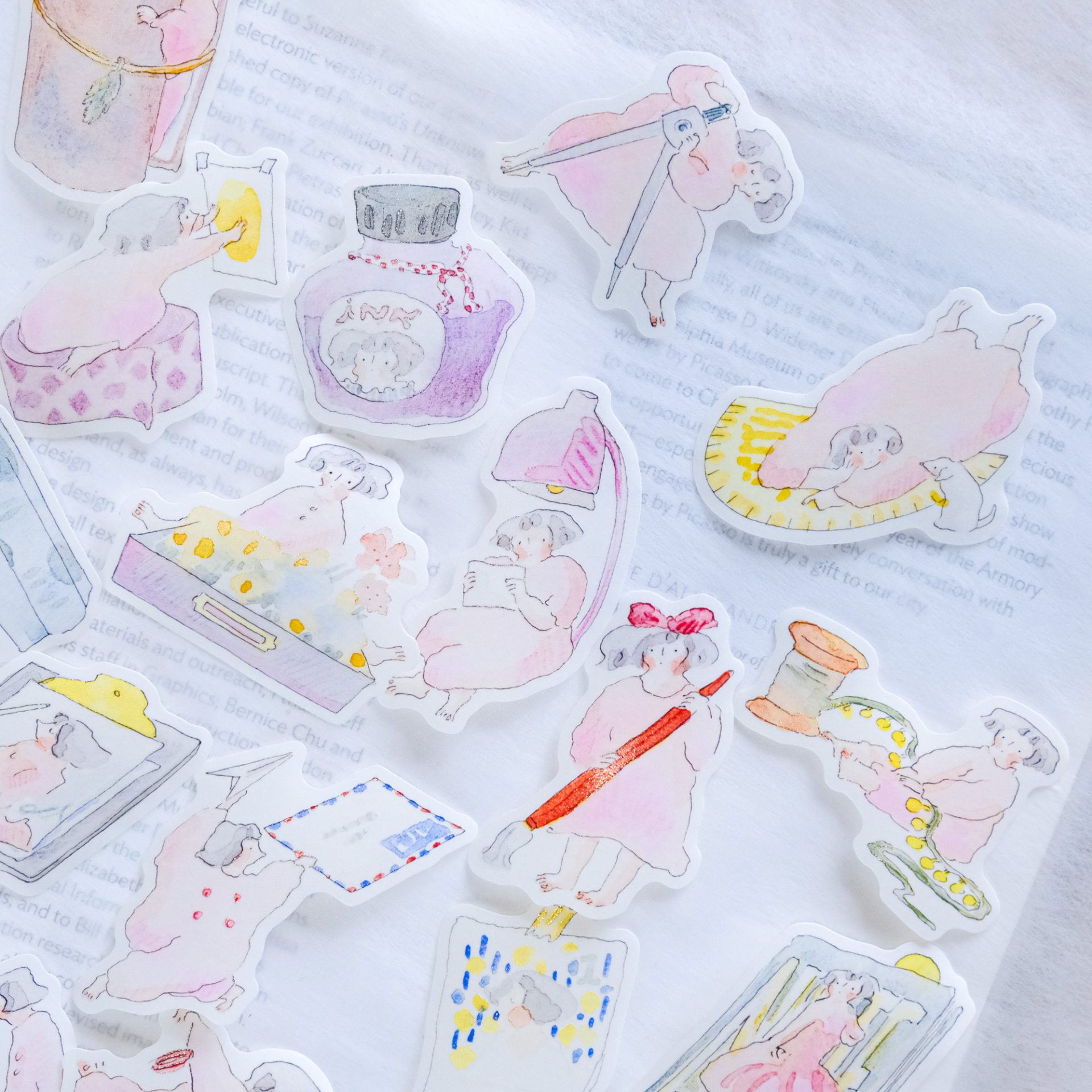 Dodolulu Sticker Flakes – Matchbox 07 Secret Message — gallery