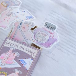 Dodolulu Sticker Flakes – Matchbox 07 Secret Message — gallery