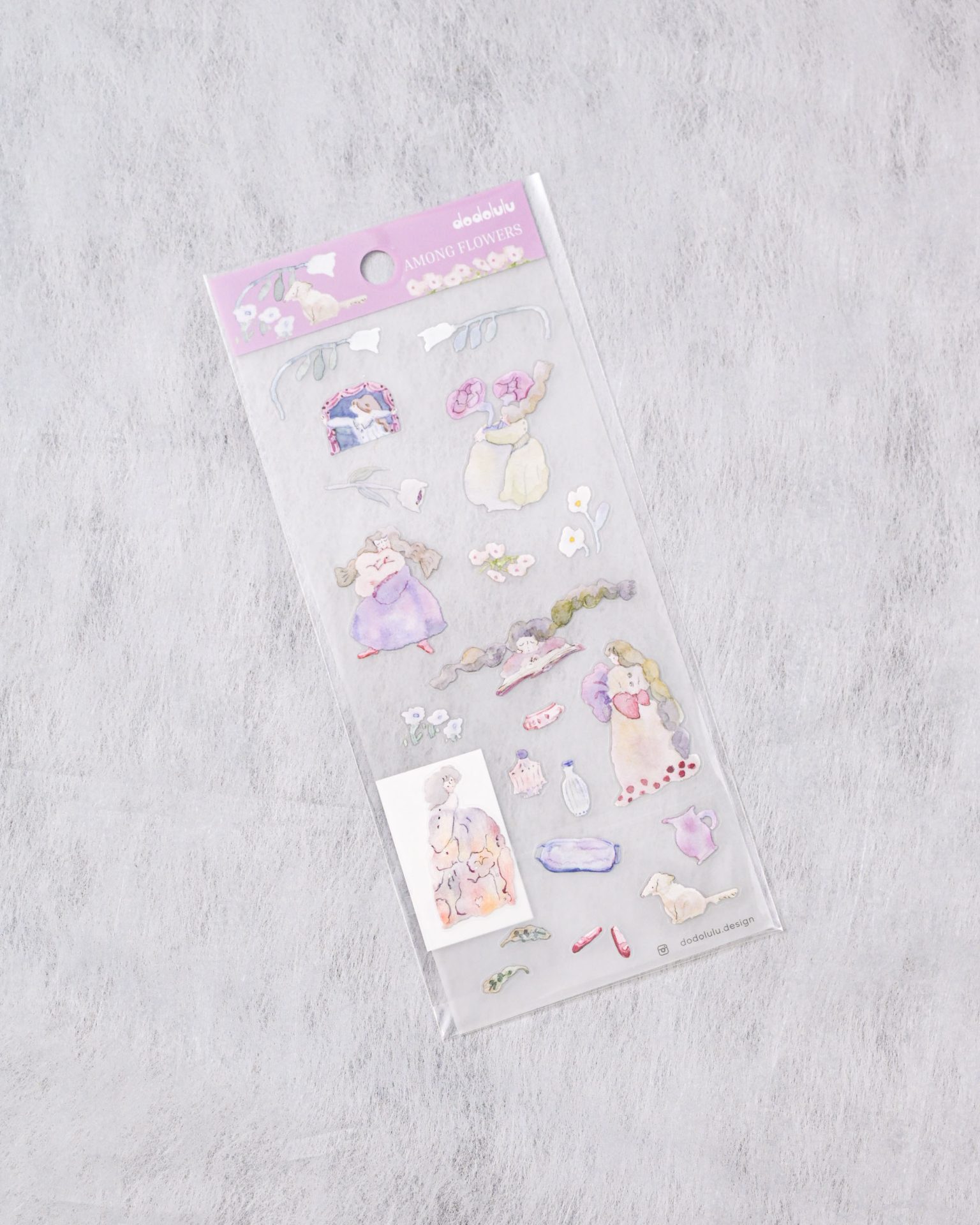 Dodolulu Sticker Sheet – Among Flowers — gallery