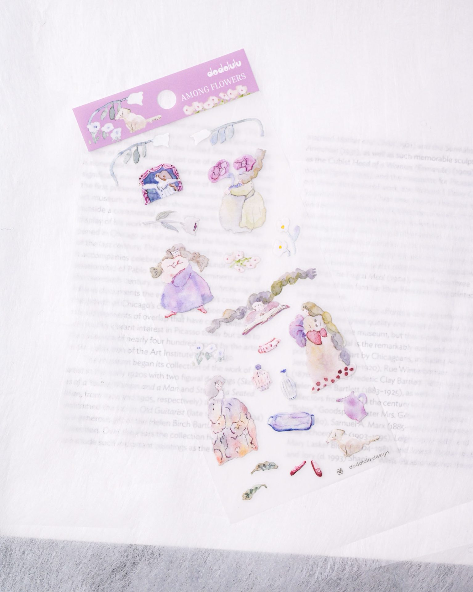 Dodolulu Sticker Sheet – Among Flowers — gallery