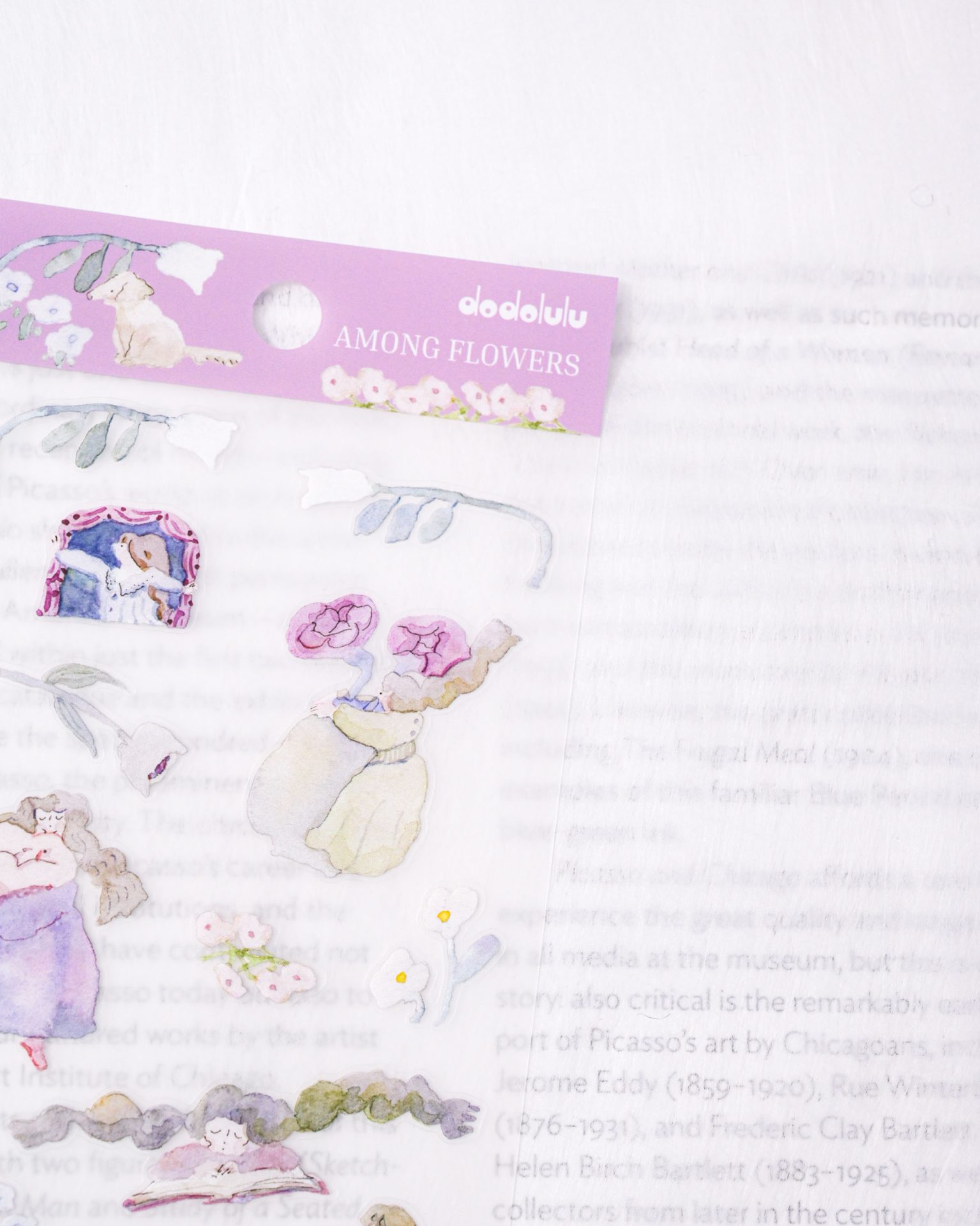Dodolulu Sticker Sheet – Among Flowers — gallery