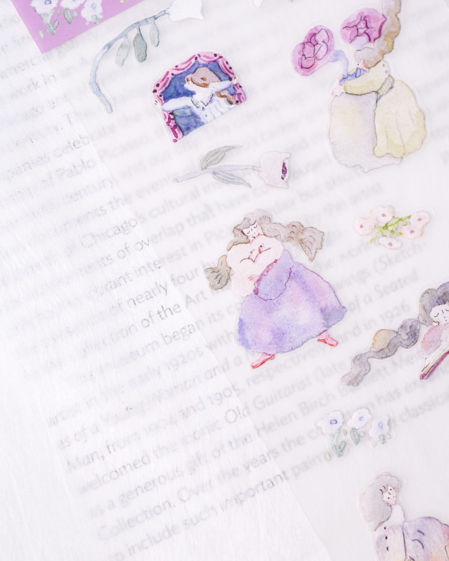 Dodolulu Sticker Sheet – Among Flowers — gallery