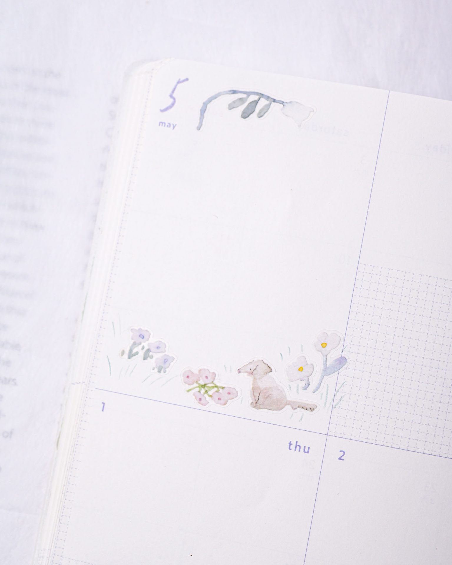 Dodolulu Sticker Sheet – Among Flowers — gallery