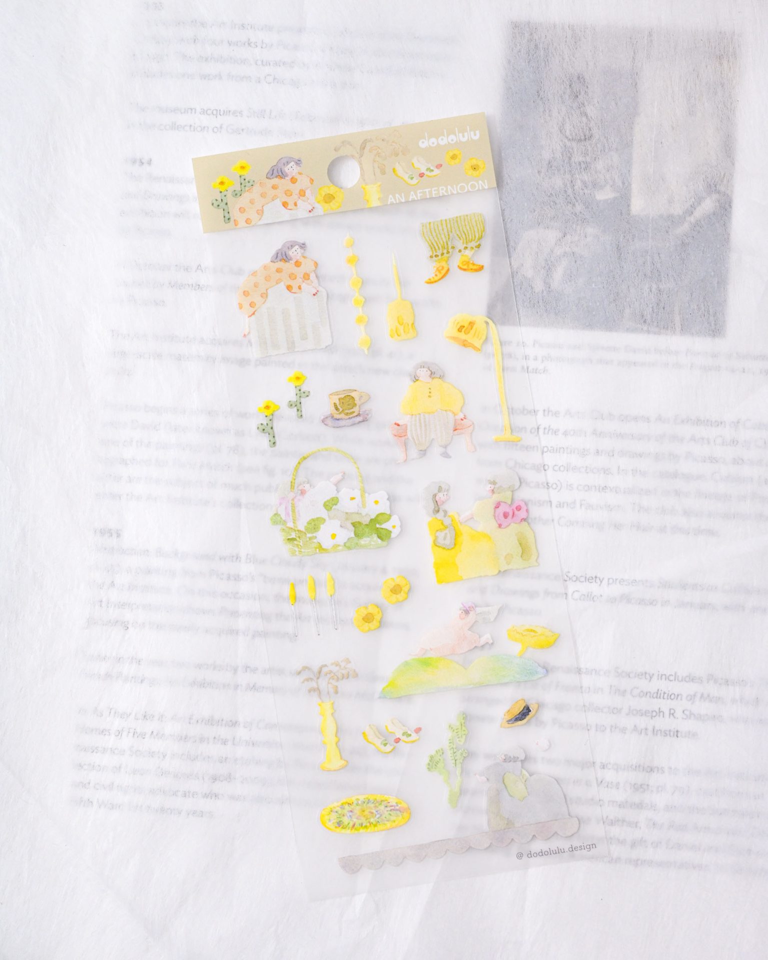 Dodolulu Sticker Sheet – An Afternoon