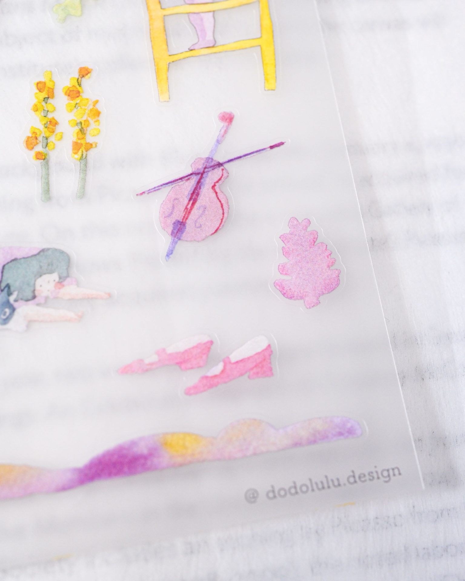 Dodolulu Sticker Sheet – British Garden — gallery