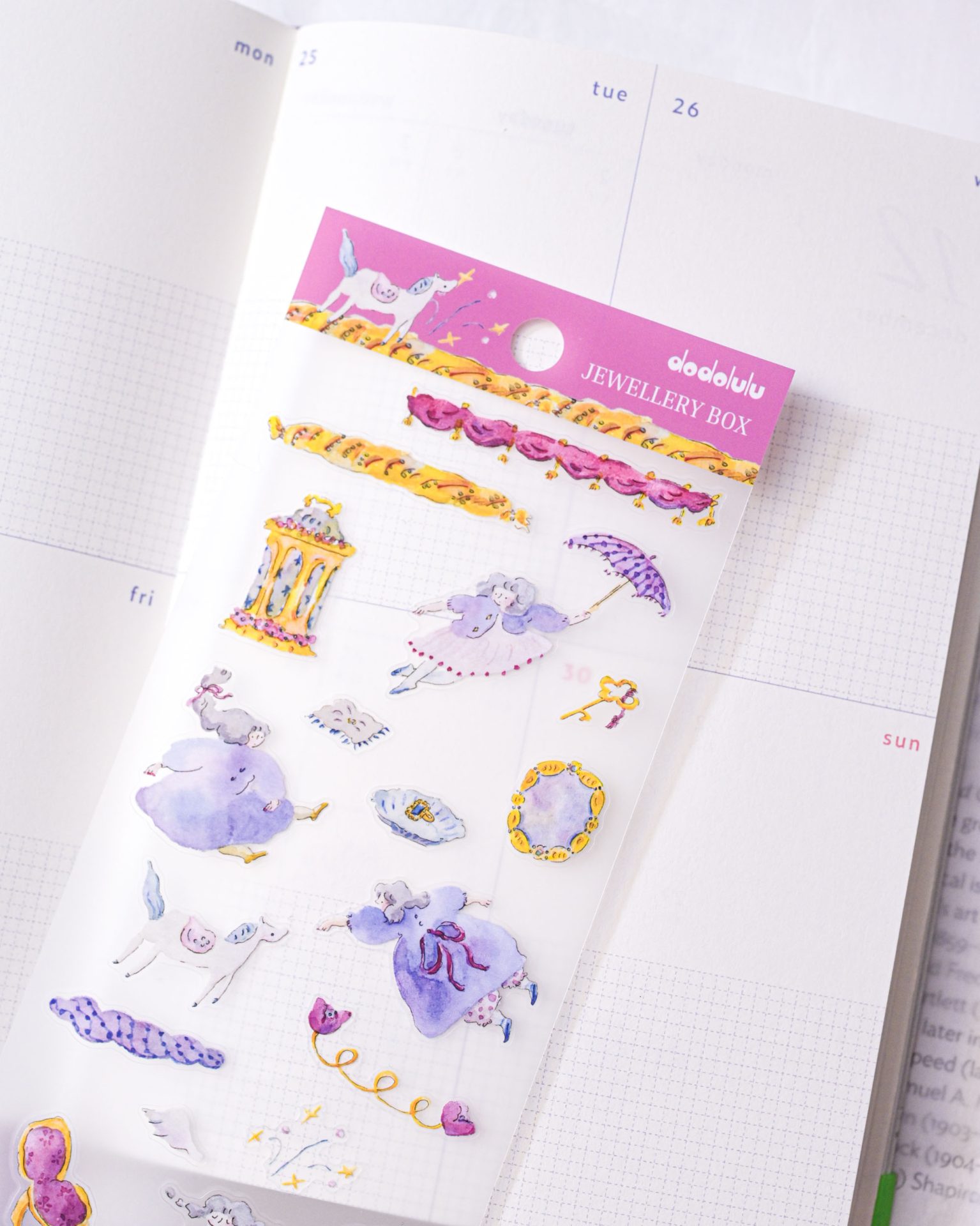 Dodolulu Sticker Sheet – Jewellery Box — gallery