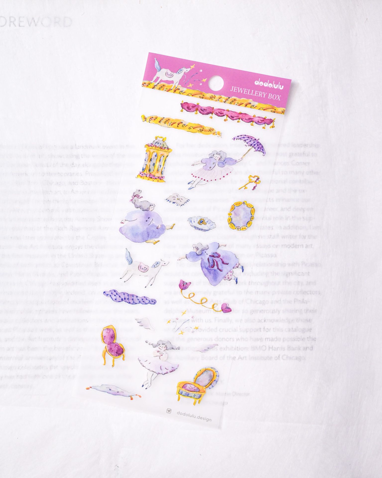 Dodolulu Sticker Sheet – Jewellery Box — gallery