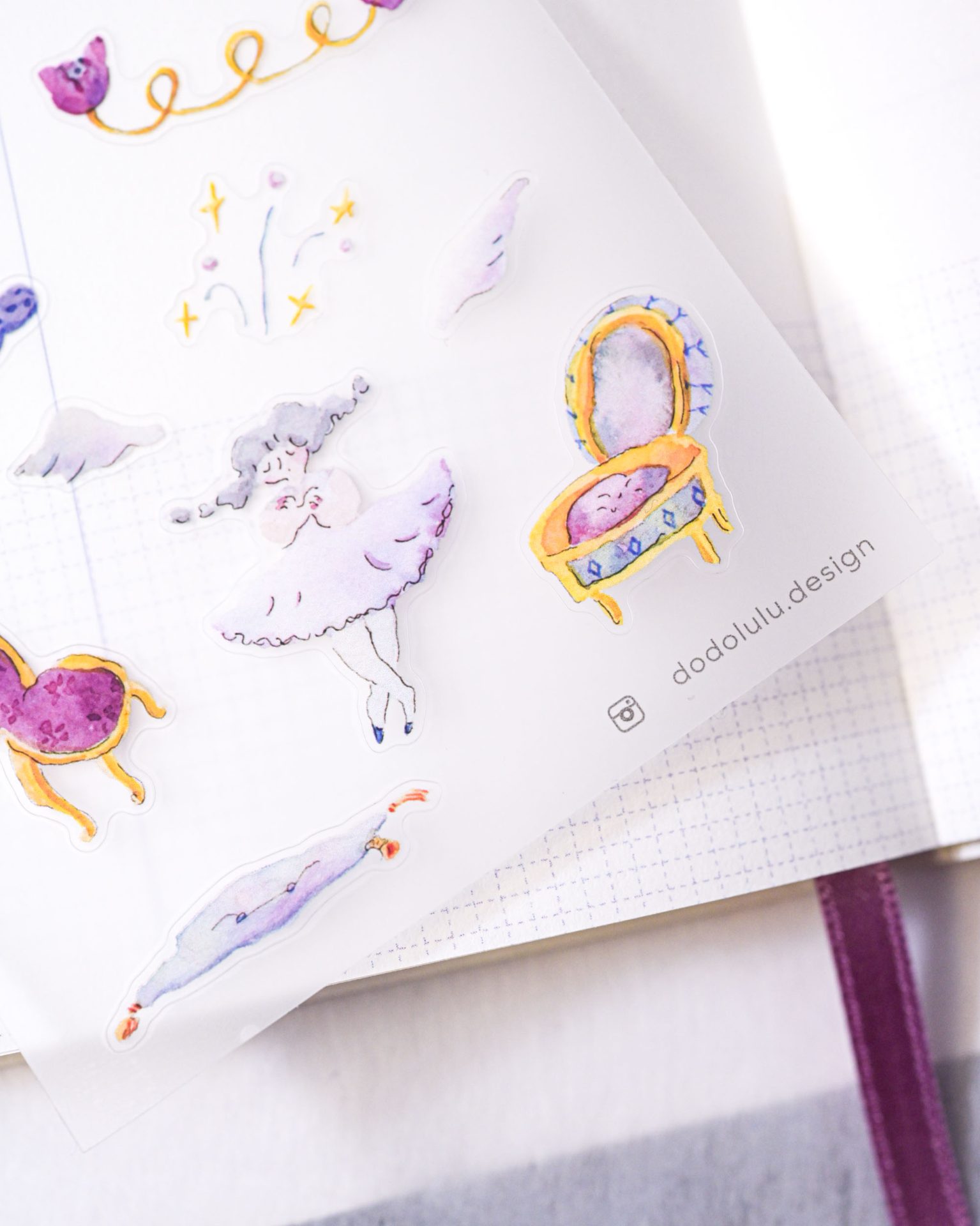 Dodolulu Sticker Sheet – Jewellery Box — gallery
