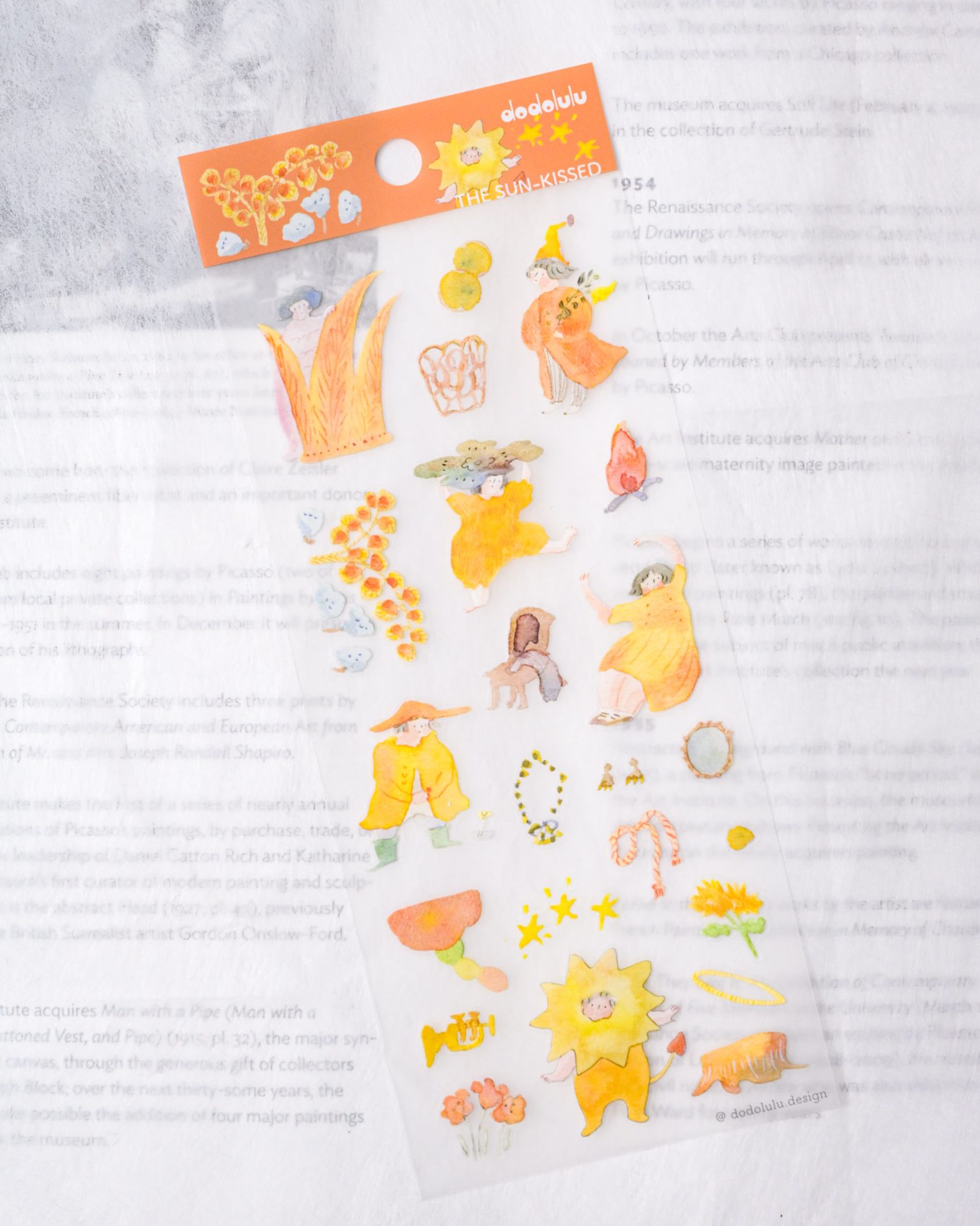 Dodolulu Sticker Sheet – The Sun-kissed