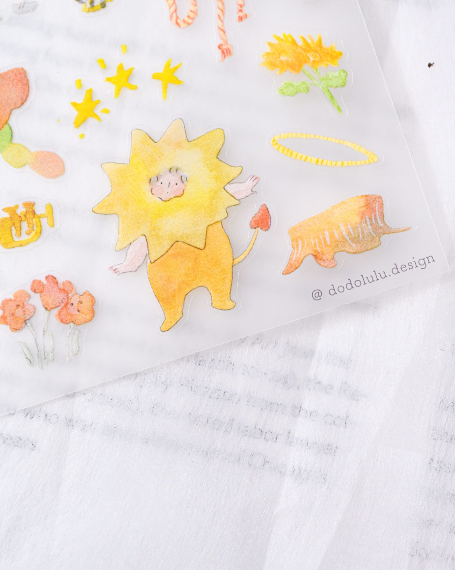 Dodolulu Sticker Sheet – The Sun-kissed — gallery