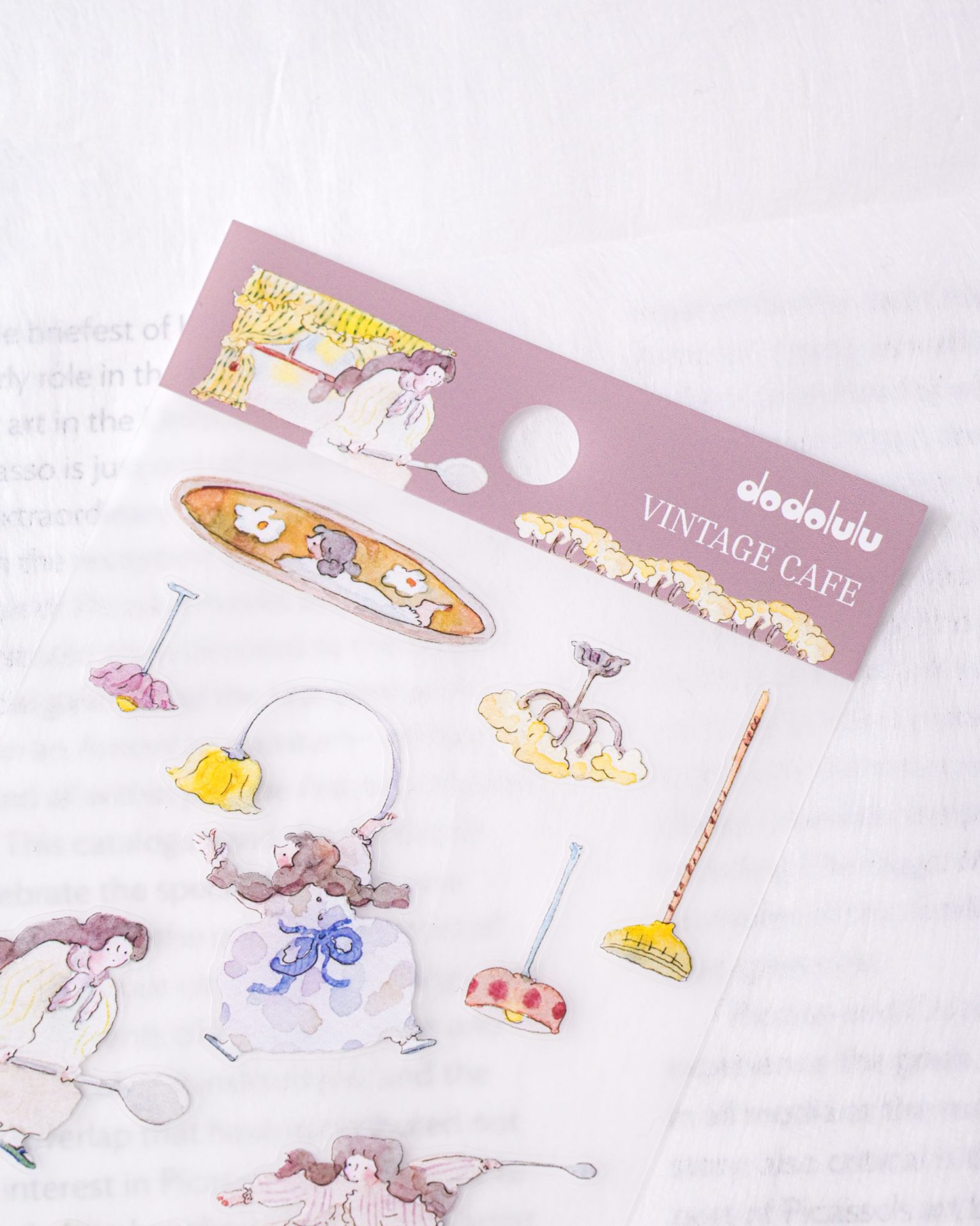 Dodolulu Sticker Sheet – Vintage Cafe — gallery