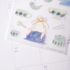 Dodolulu Sticker Sheet – Waves of Blue — gallery