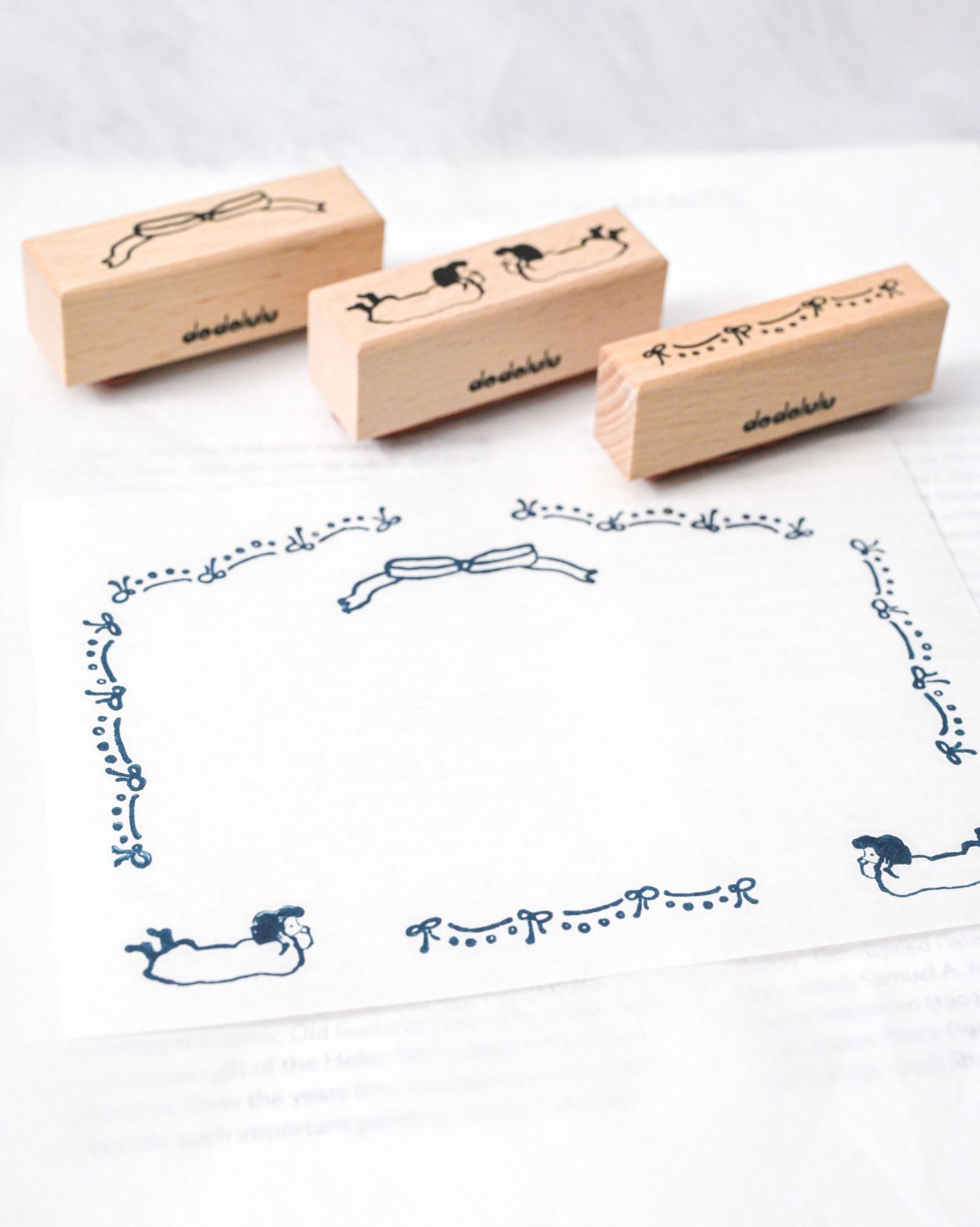 Dodolulu Wooden Stamp Set – Beholding — gallery