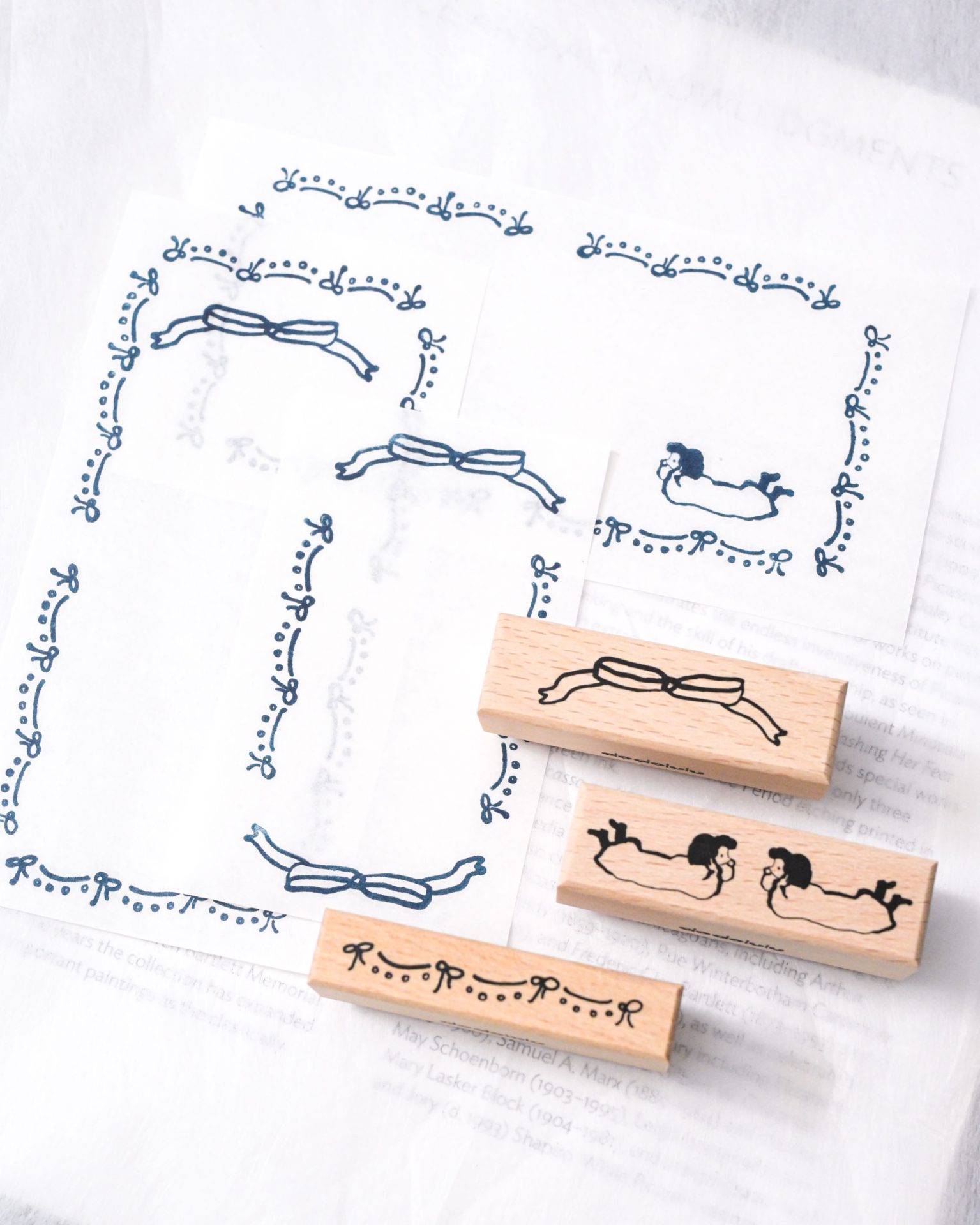 Dodolulu Wooden Stamp Set – Beholding — gallery