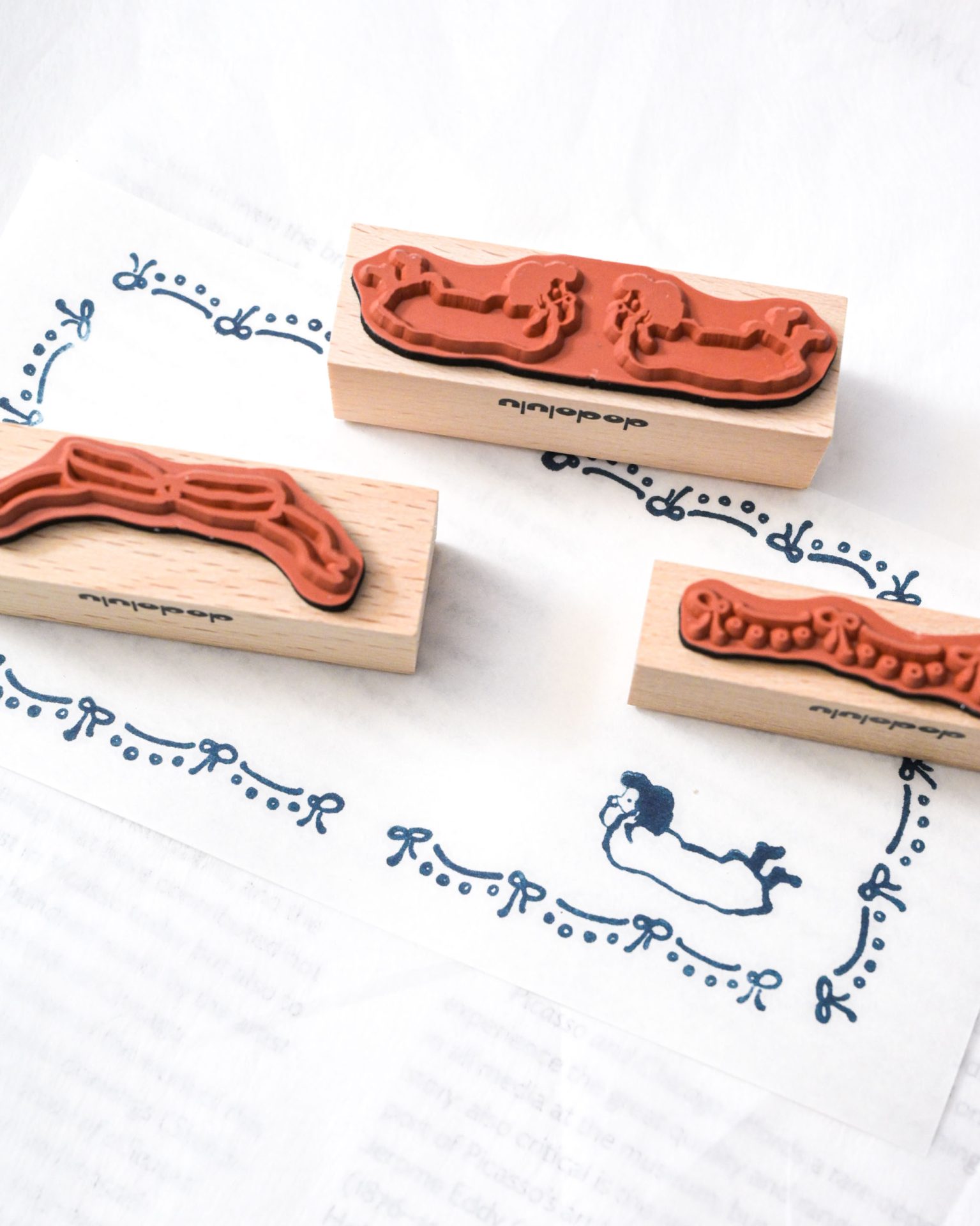 Dodolulu Wooden Stamp Set – Beholding — gallery