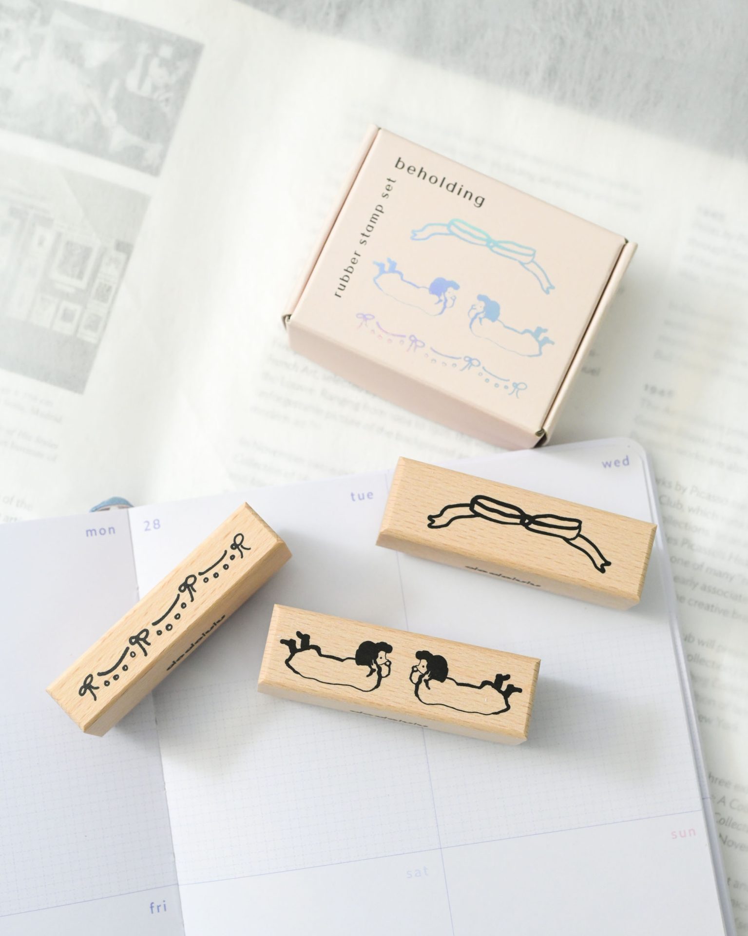 Dodolulu Wooden Stamp Set – Beholding — gallery